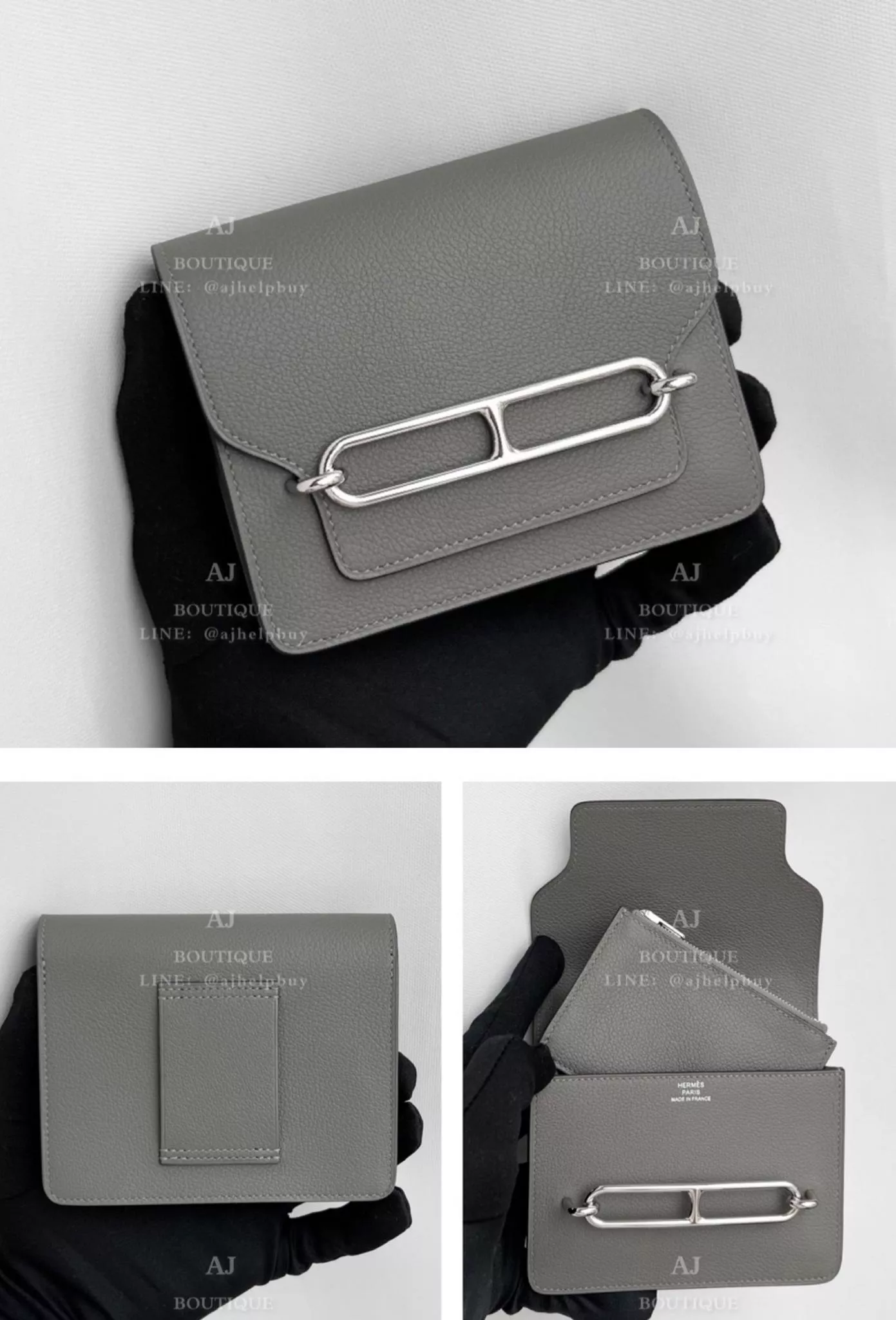Hermes Roulis Slim 銀釦 代購照片