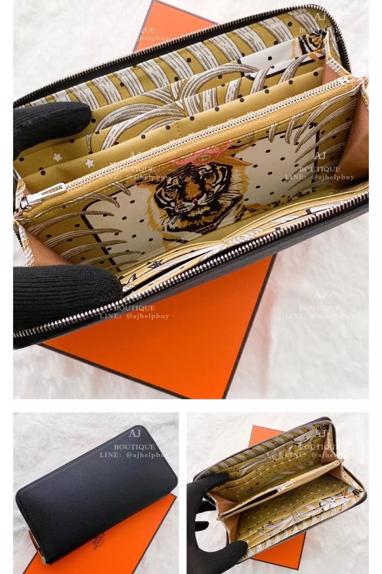 Hermes 絲巾長夾 代購照片