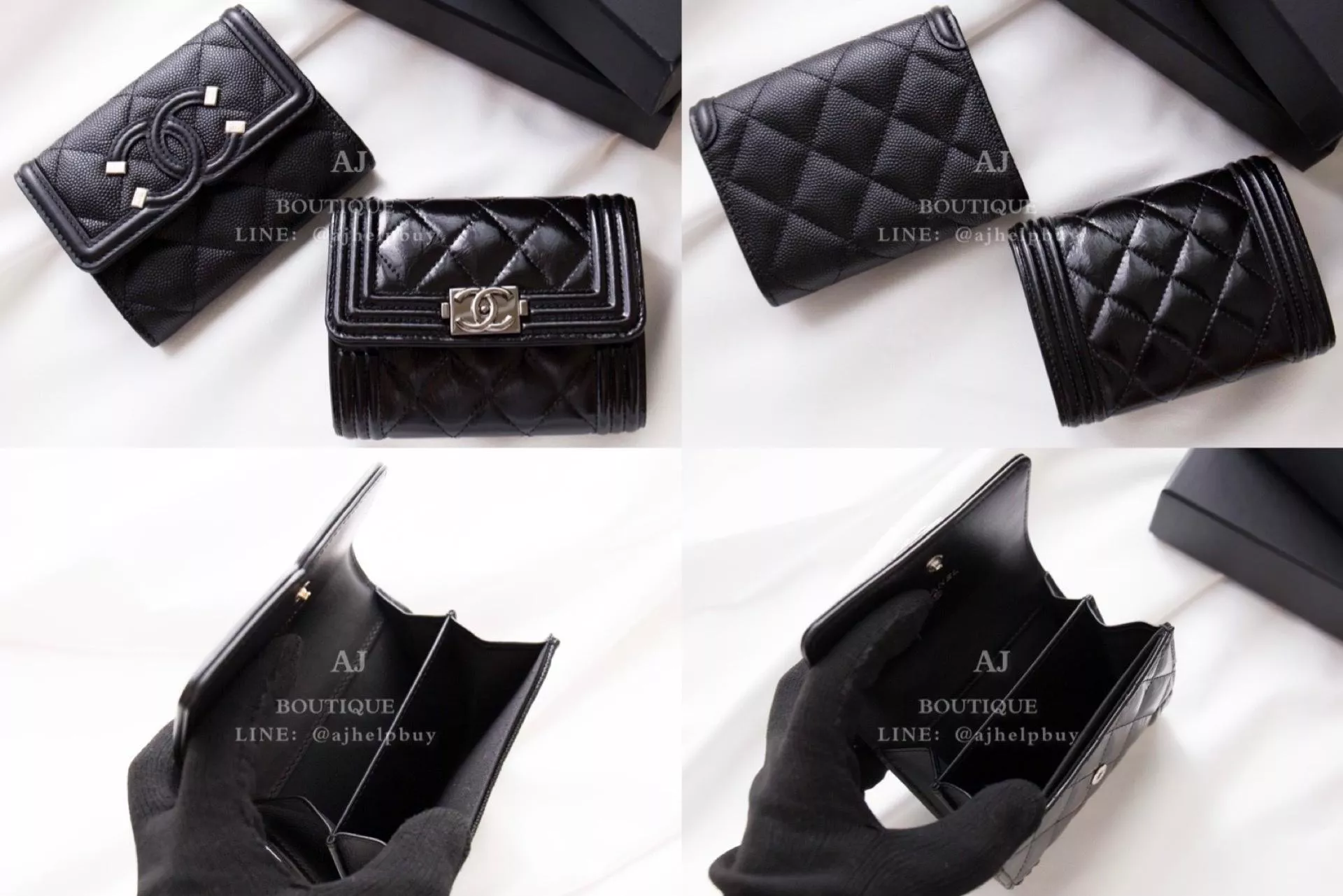 Chanel 雙層卡包 代購照片