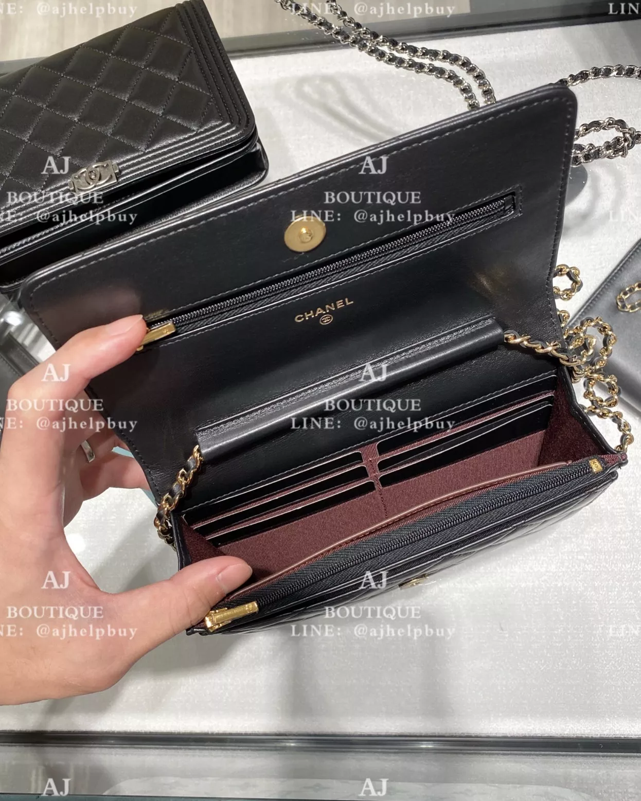 Chanel Woc 經典款 黑色 代購照片2