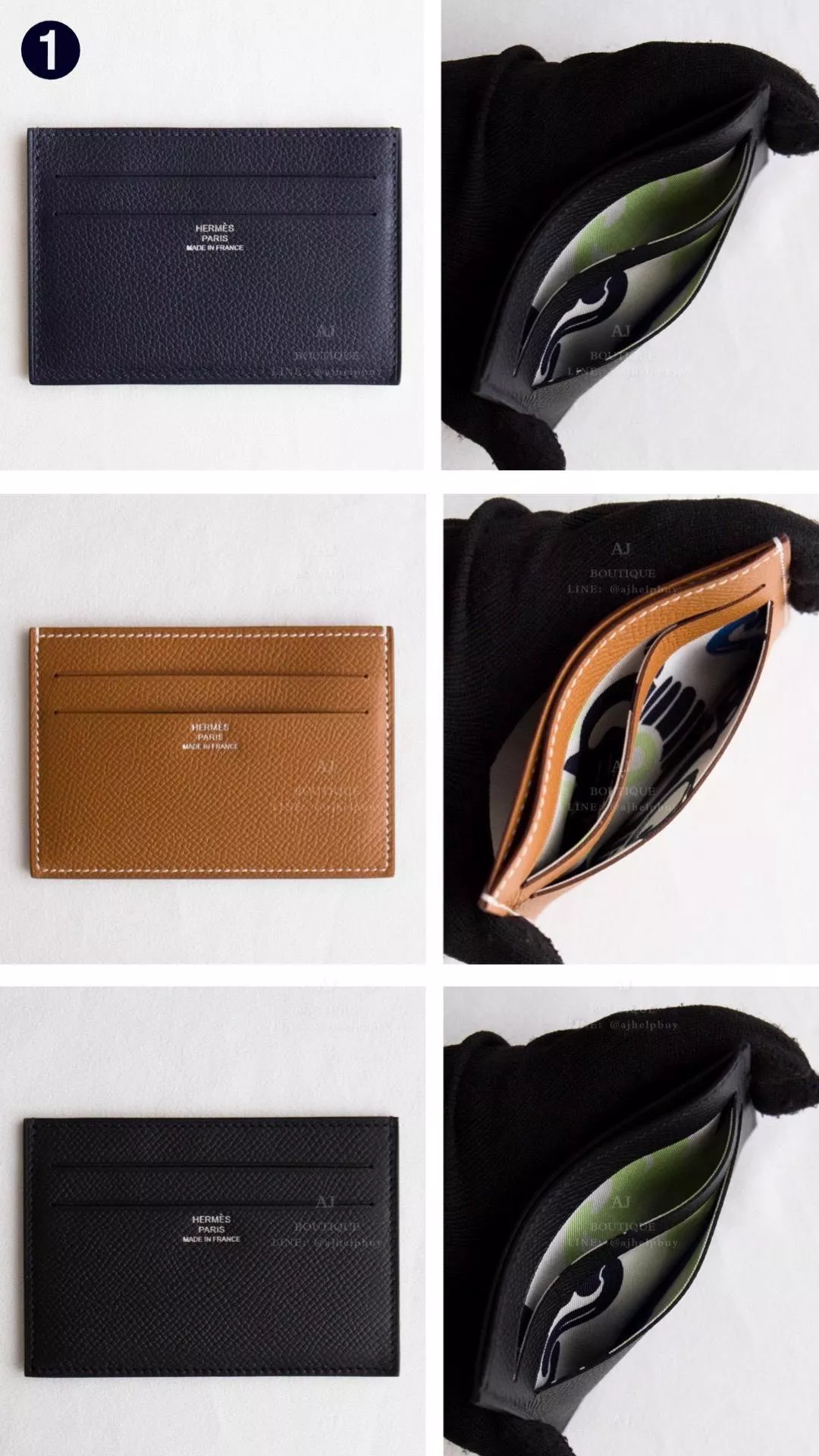 Hermes 絲巾卡片夾 代購照片