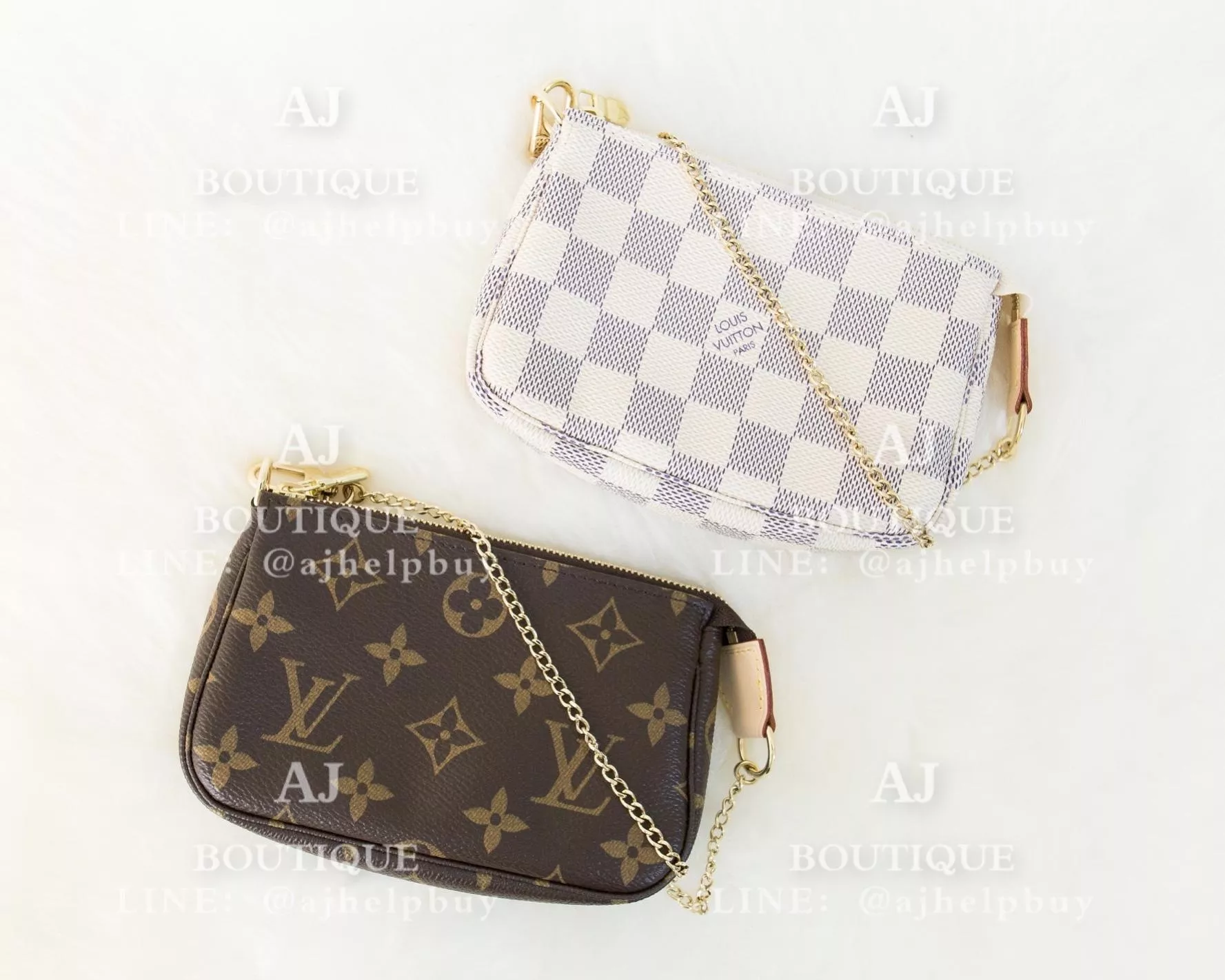 Lv Louis Vuitton 迷你麻將包 代購照片
