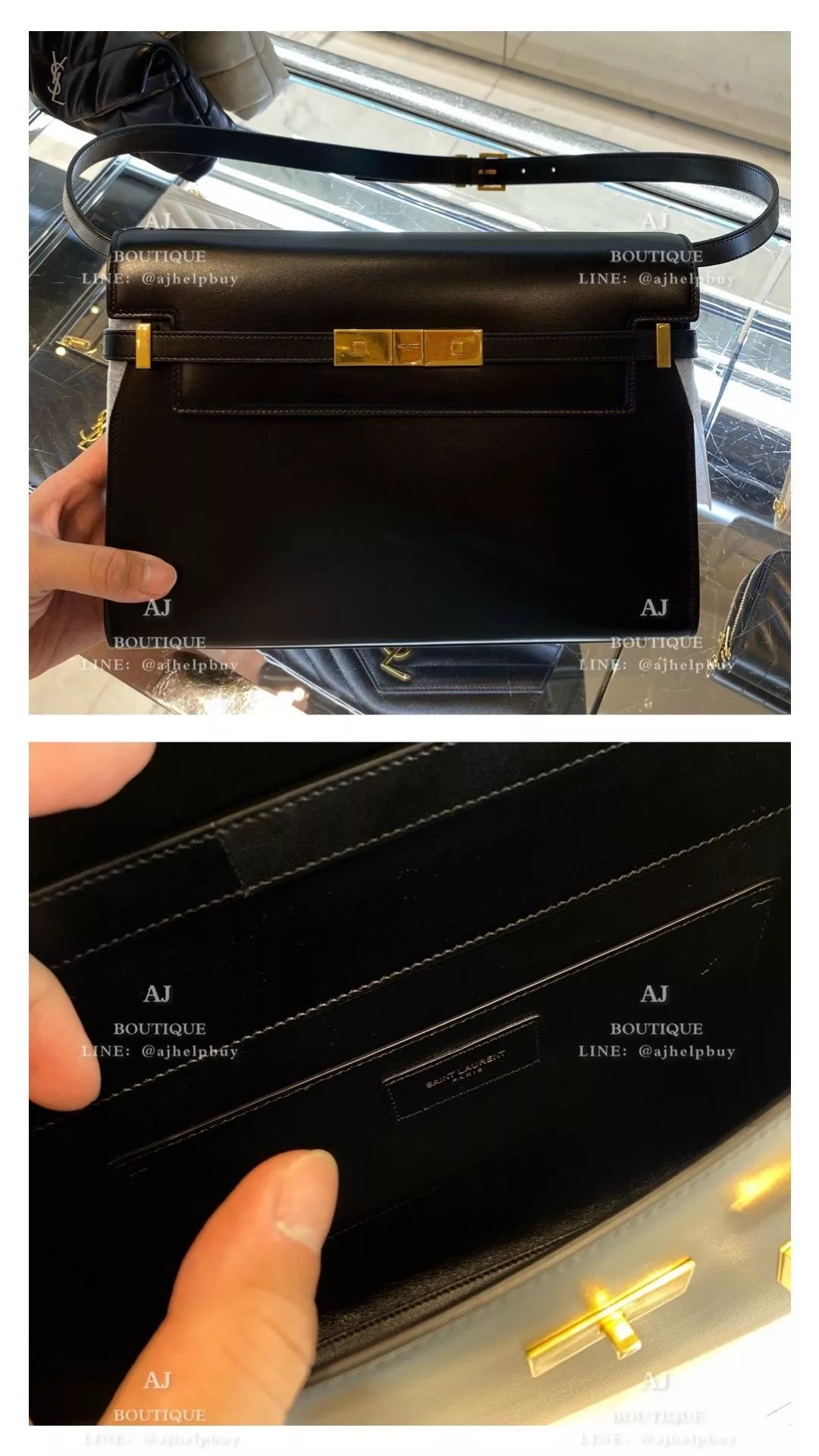 Ysl Saint Laurent 曼哈頓包 黑色 客訂分享 代購照片