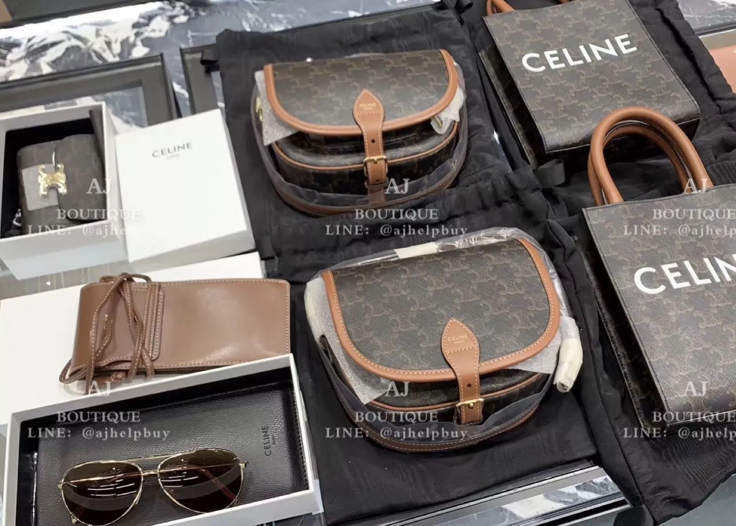 Celine 馬鞍包 Folco 代購照片