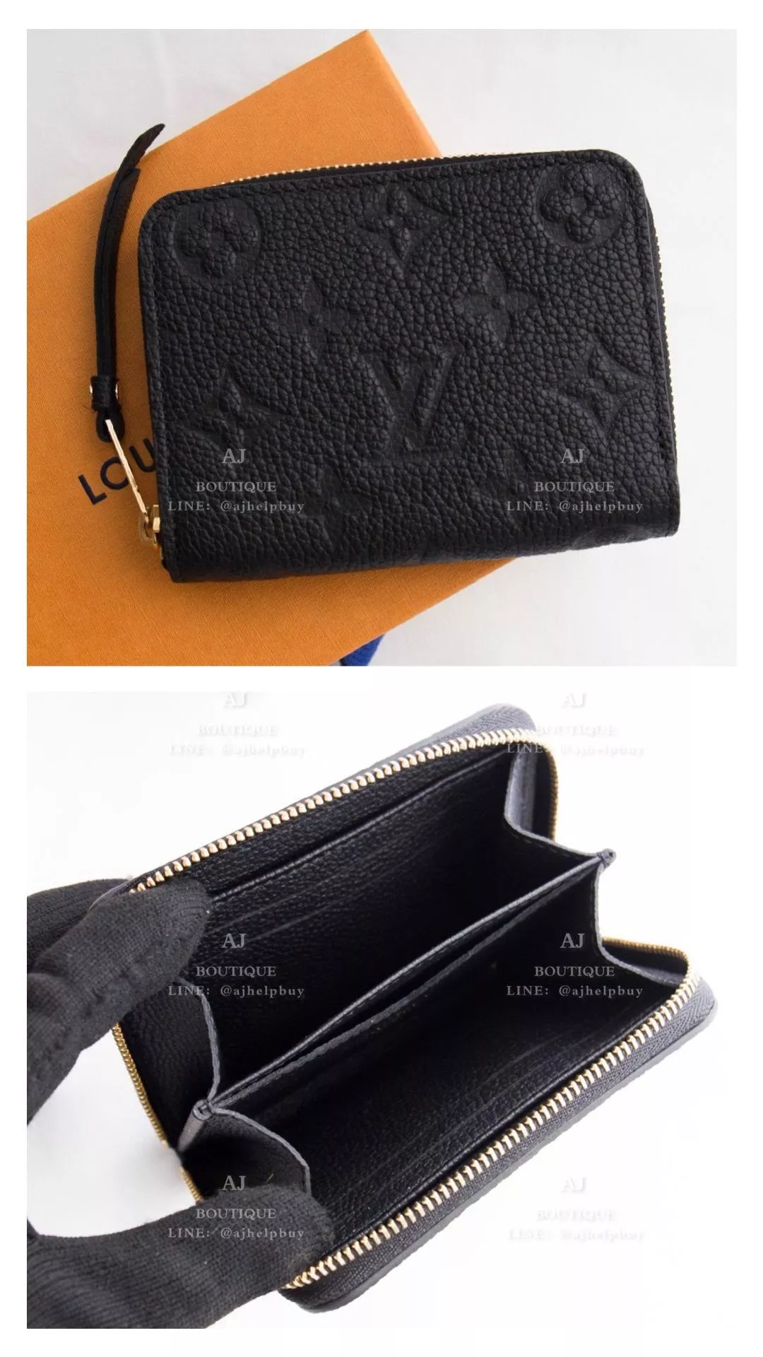 Lv Louis Vuitton 老花拉鍊零錢包 代購照片
