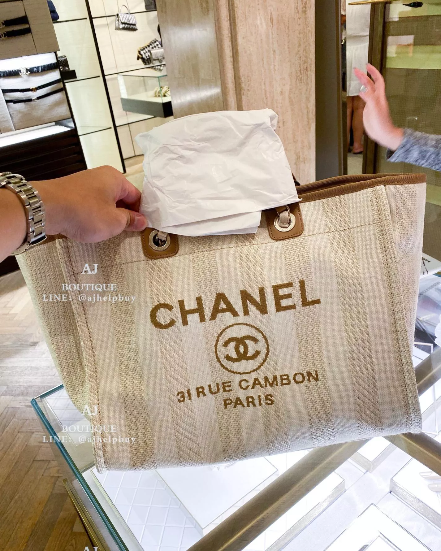 Chanel 沙灘包 ☑️ 代購照片