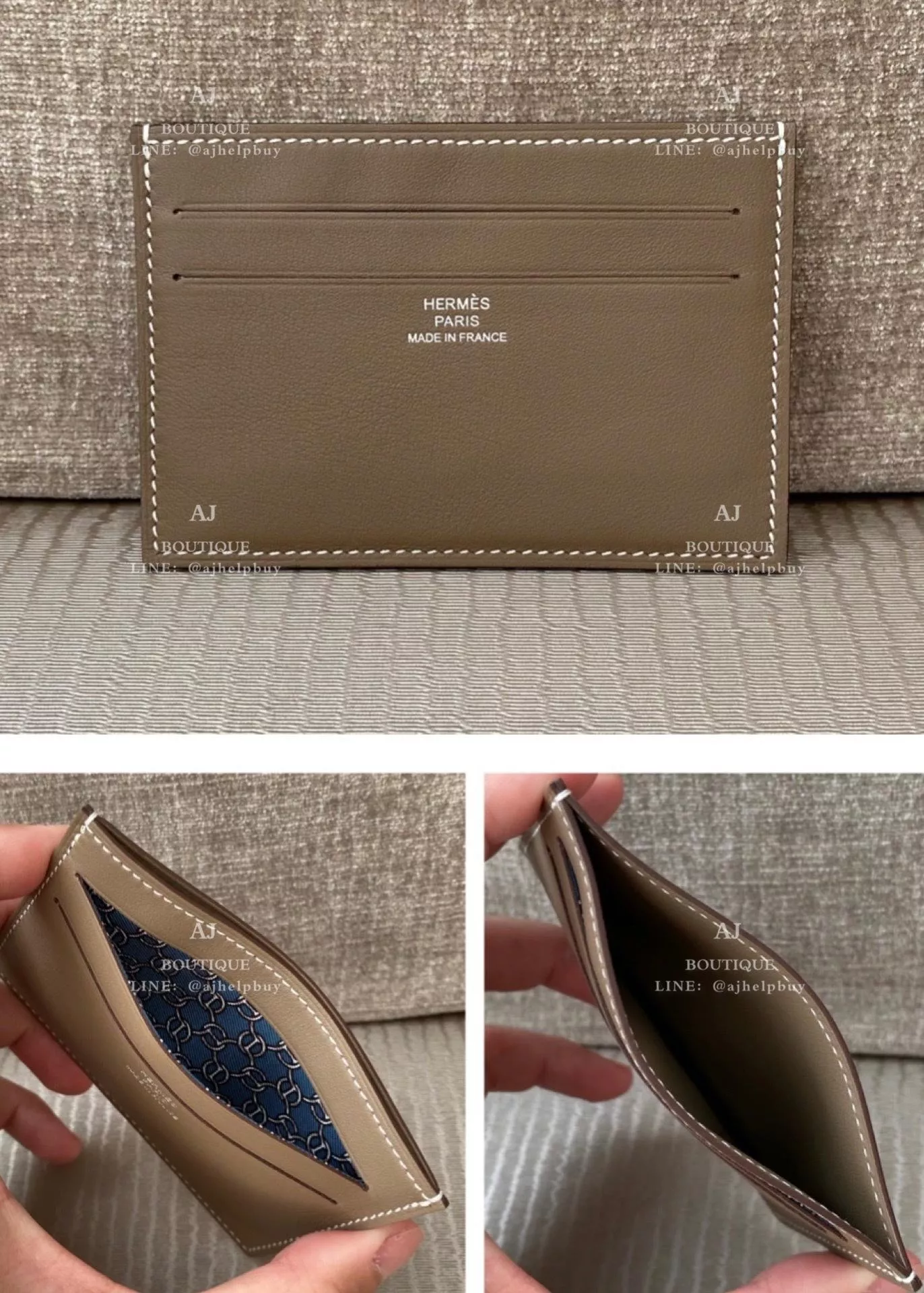 Hermes 絲巾卡片夾 代購照片