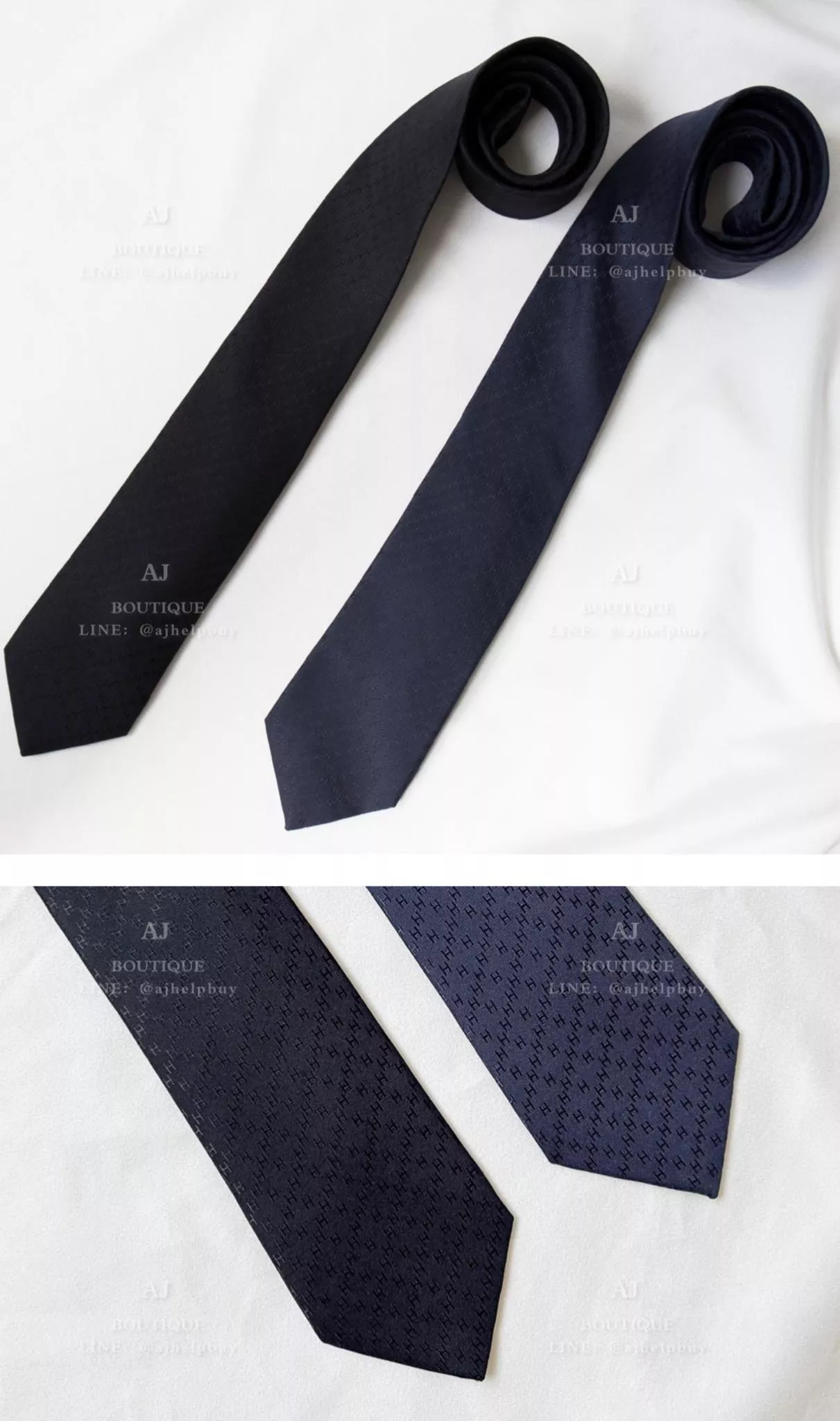 Hermes 新款 7Cm 領帶 代購照片