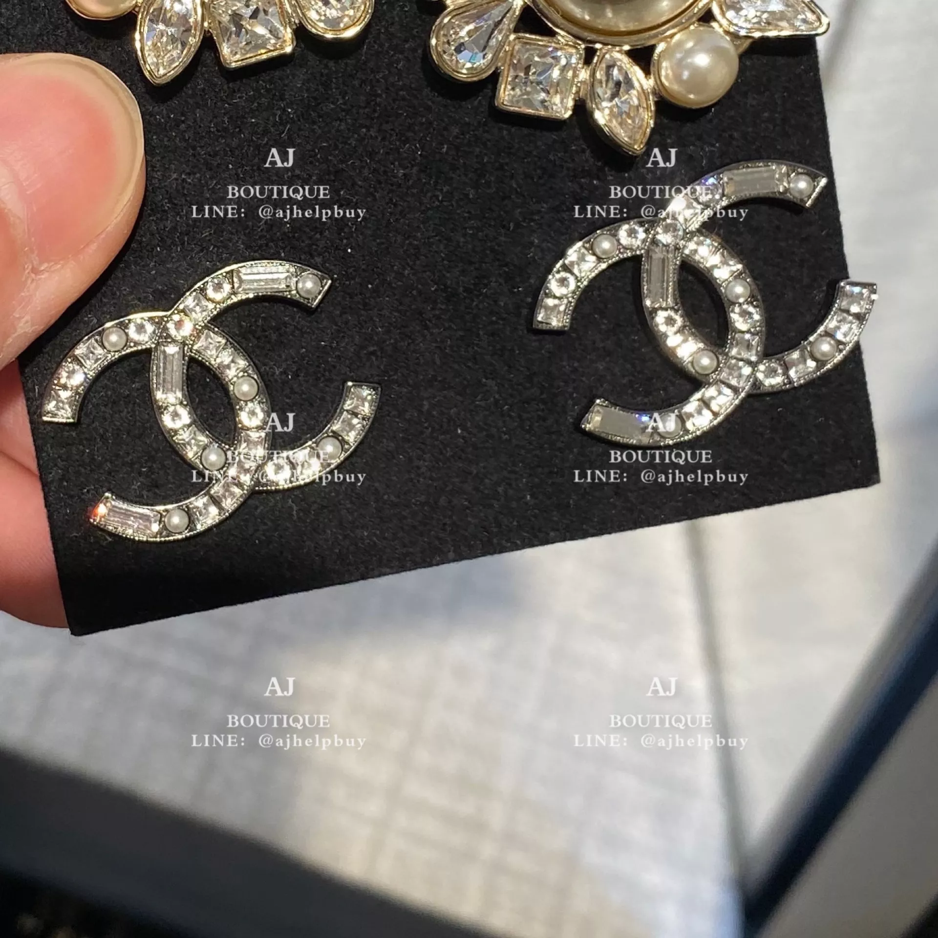 Chanel 針式耳環 代購照片