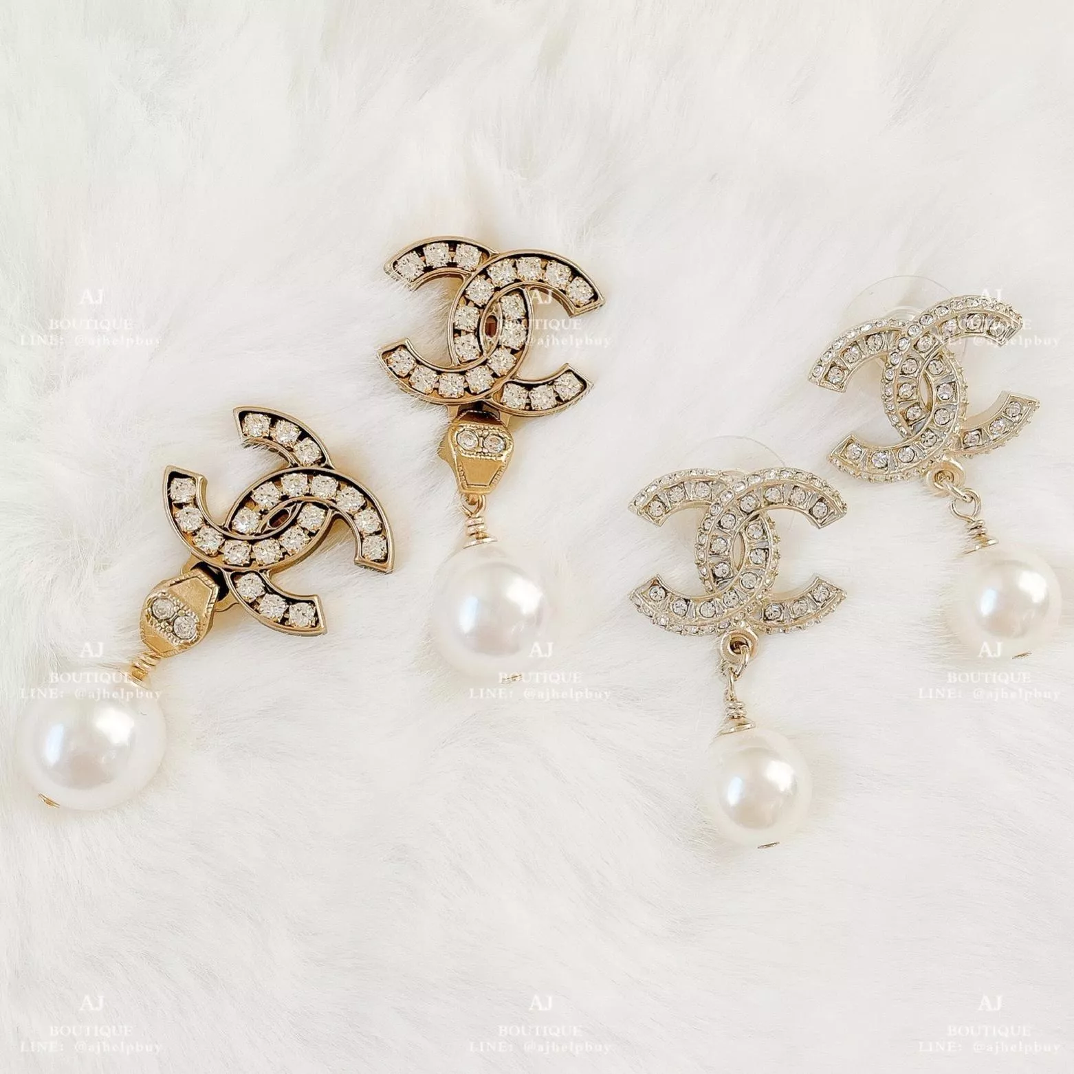 Chanel 雙C耳環 代購照片