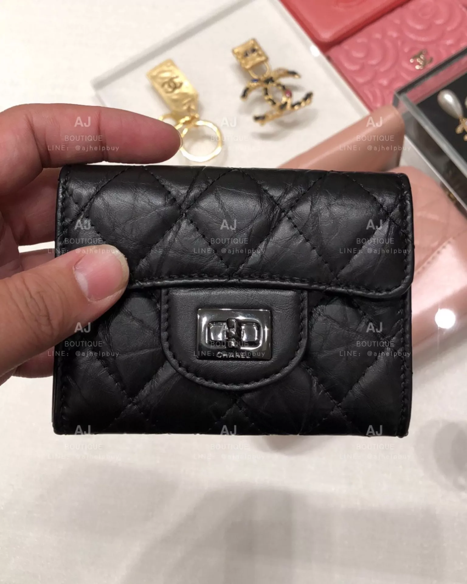 Chanel 雙層卡包 2.55 代購照片