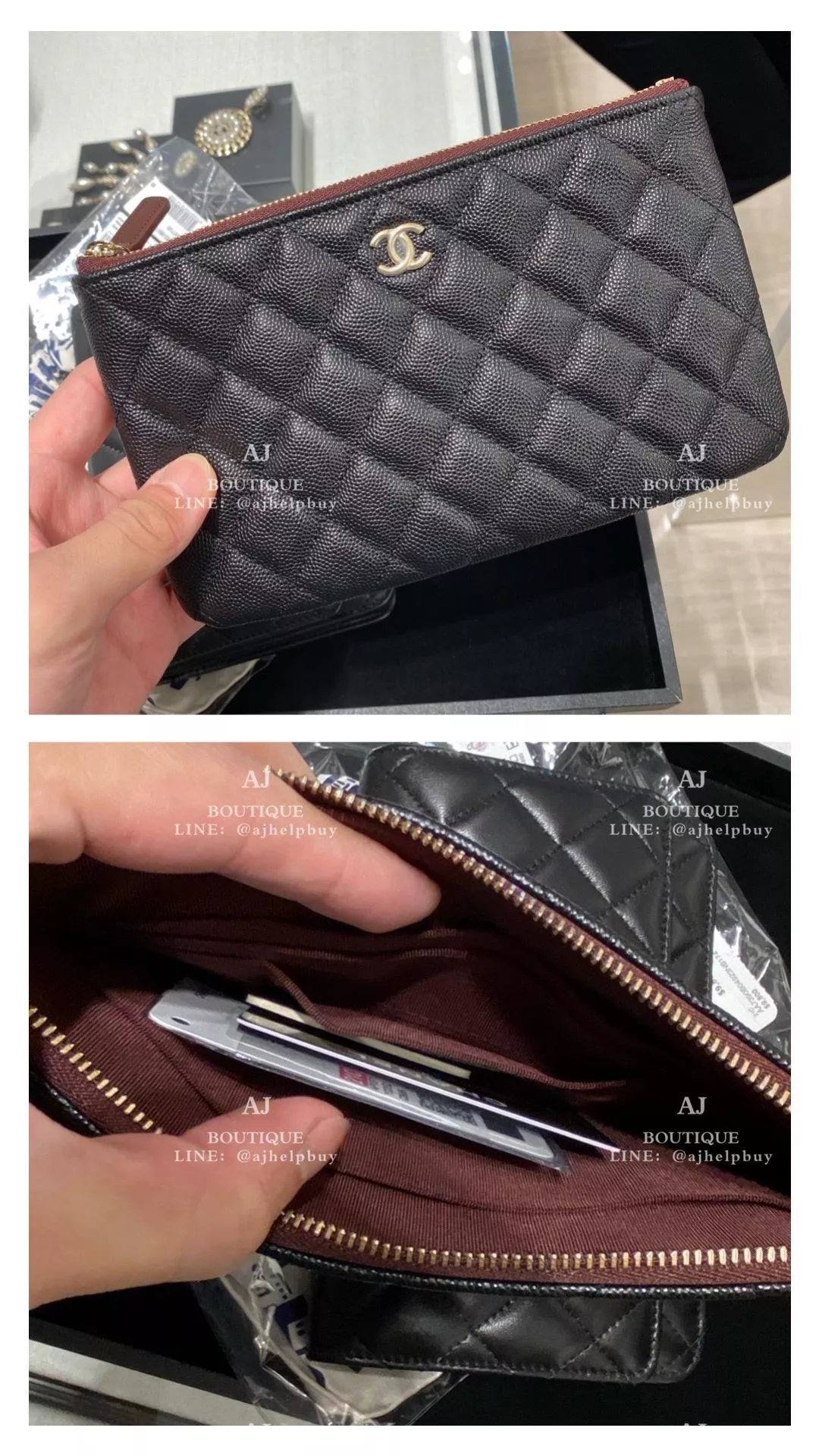 Chanel 小款手拿包 代購照片