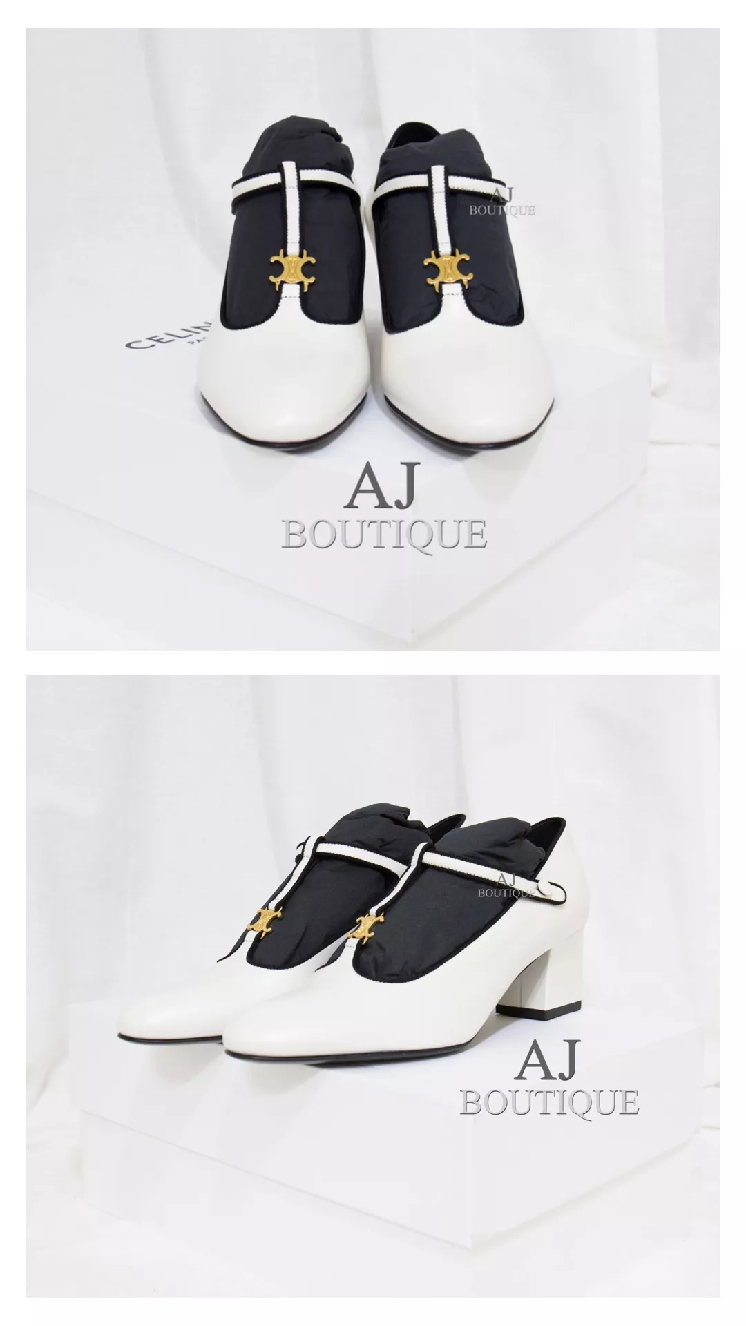 Celine Triomphe 高跟鞋 代購照片