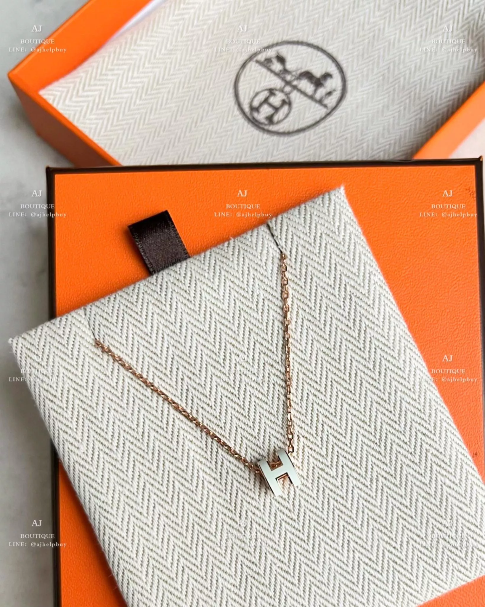 Hermes Mini Pop H 項鍊 代購照片