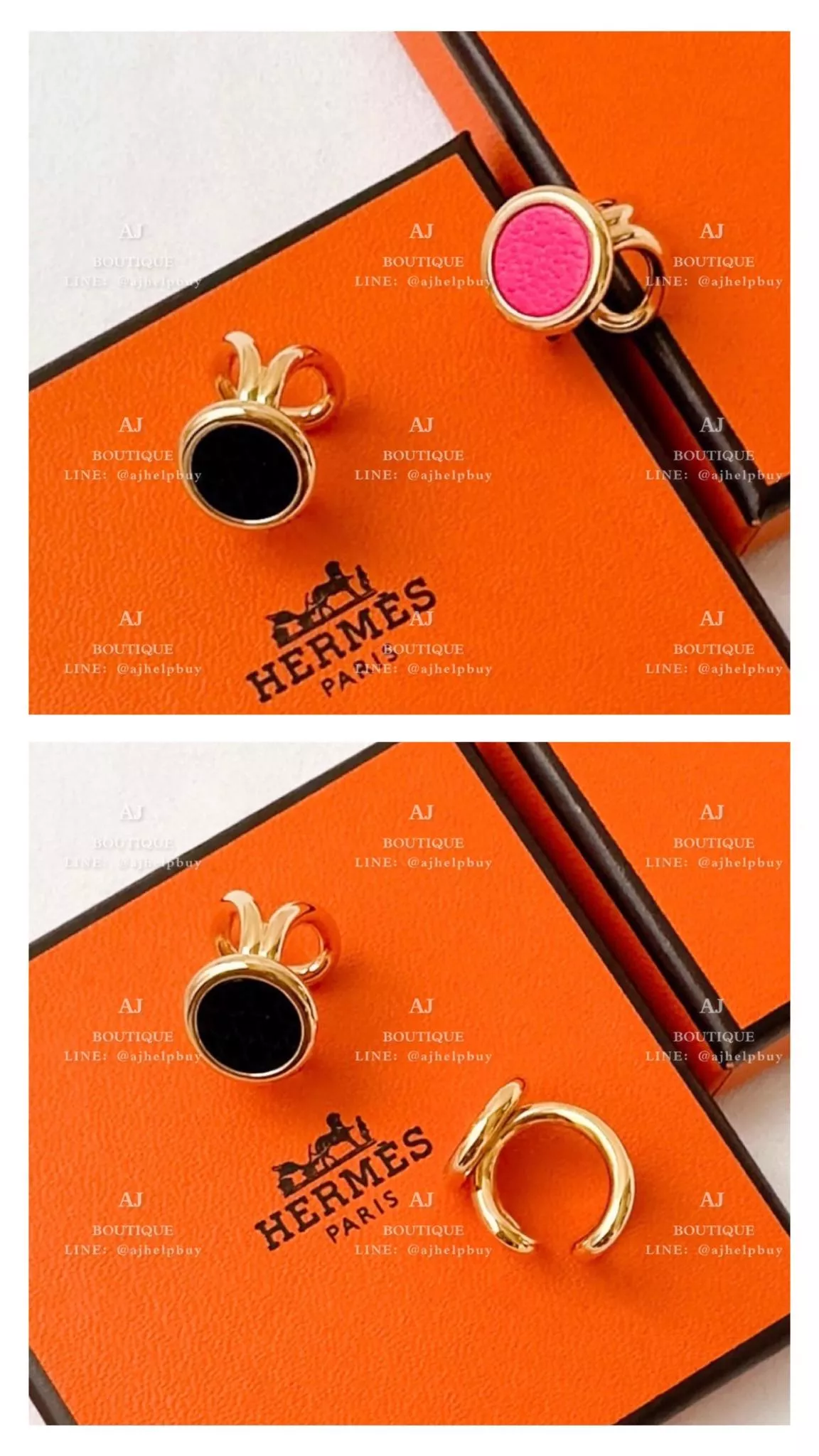 Hermes 新款耳扣 代購照片