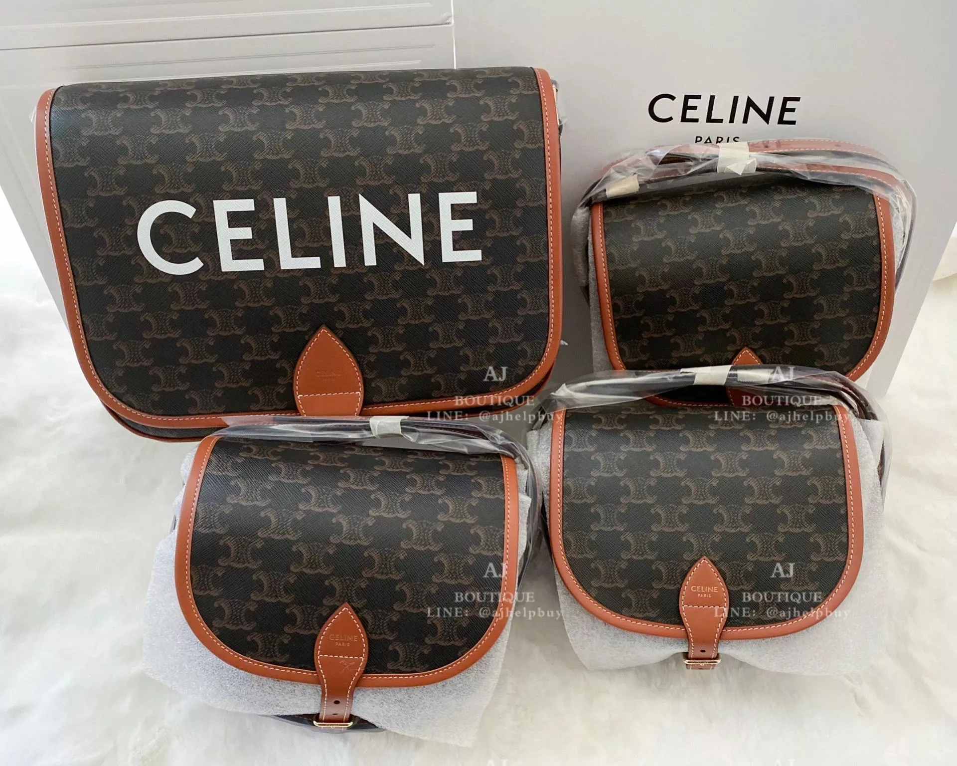 Celine 馬鞍包 Folco 代購照片