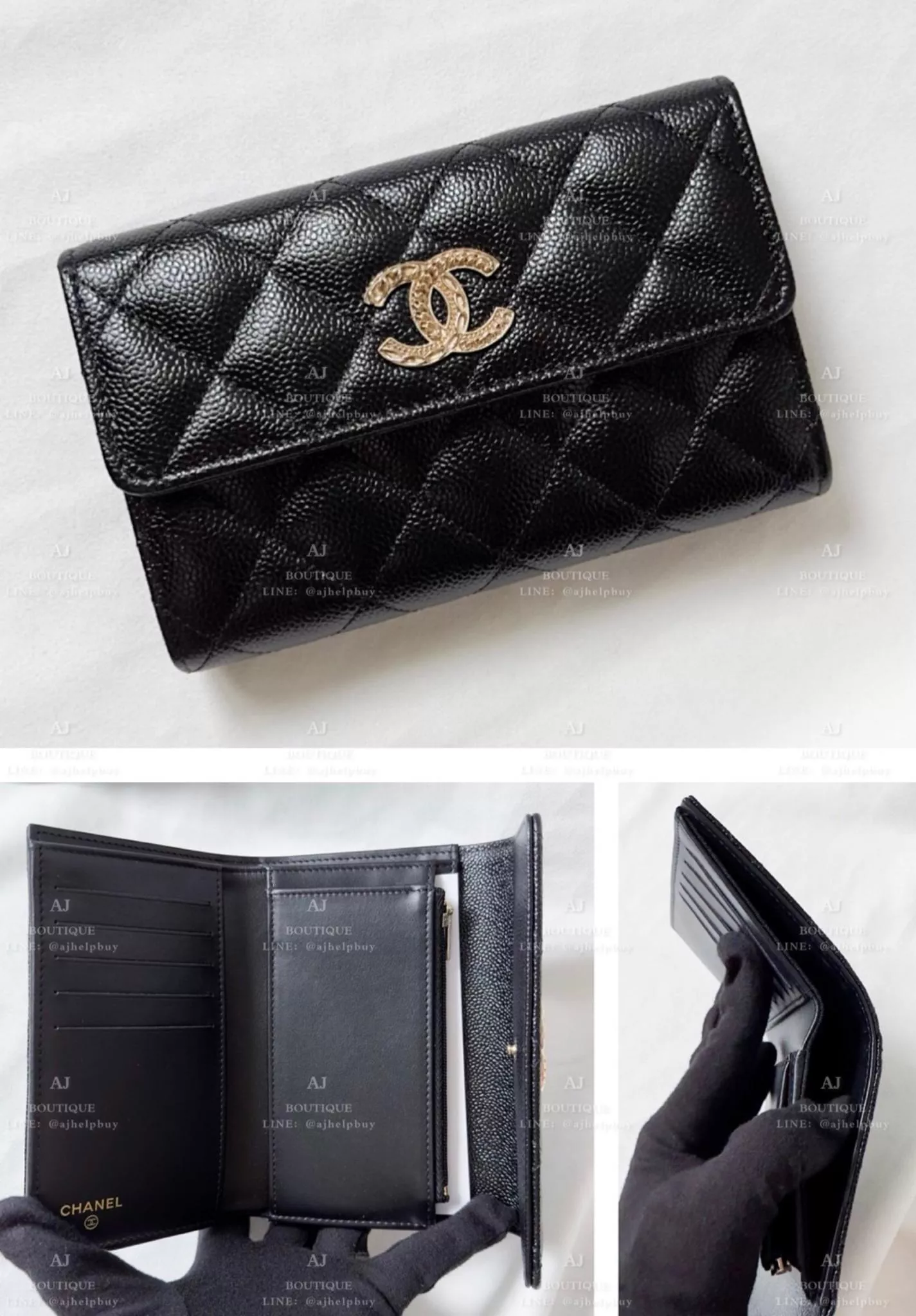 Chanel 三摺中夾 代購照片