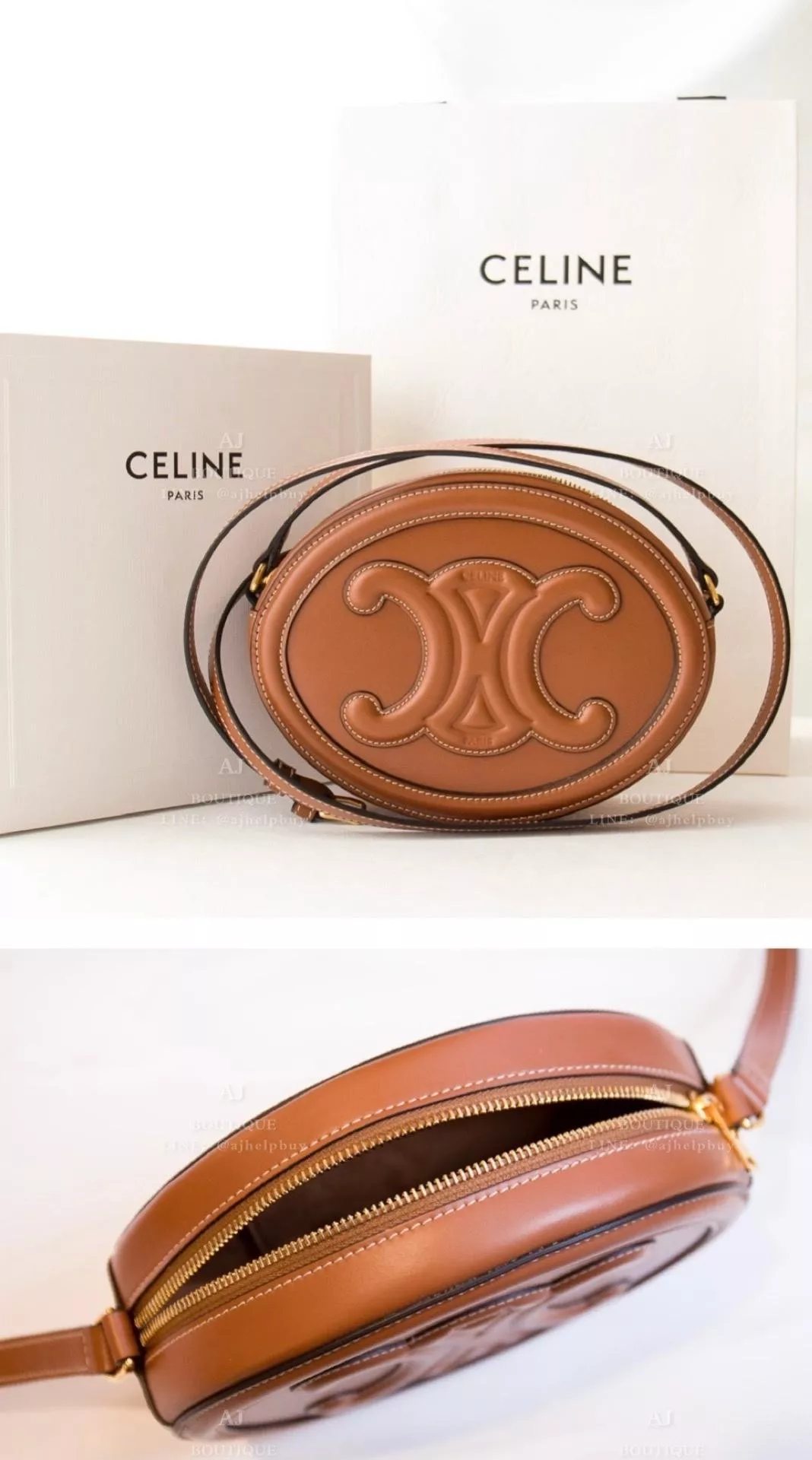 Celine 大款 月餅包 Oval 代購照片