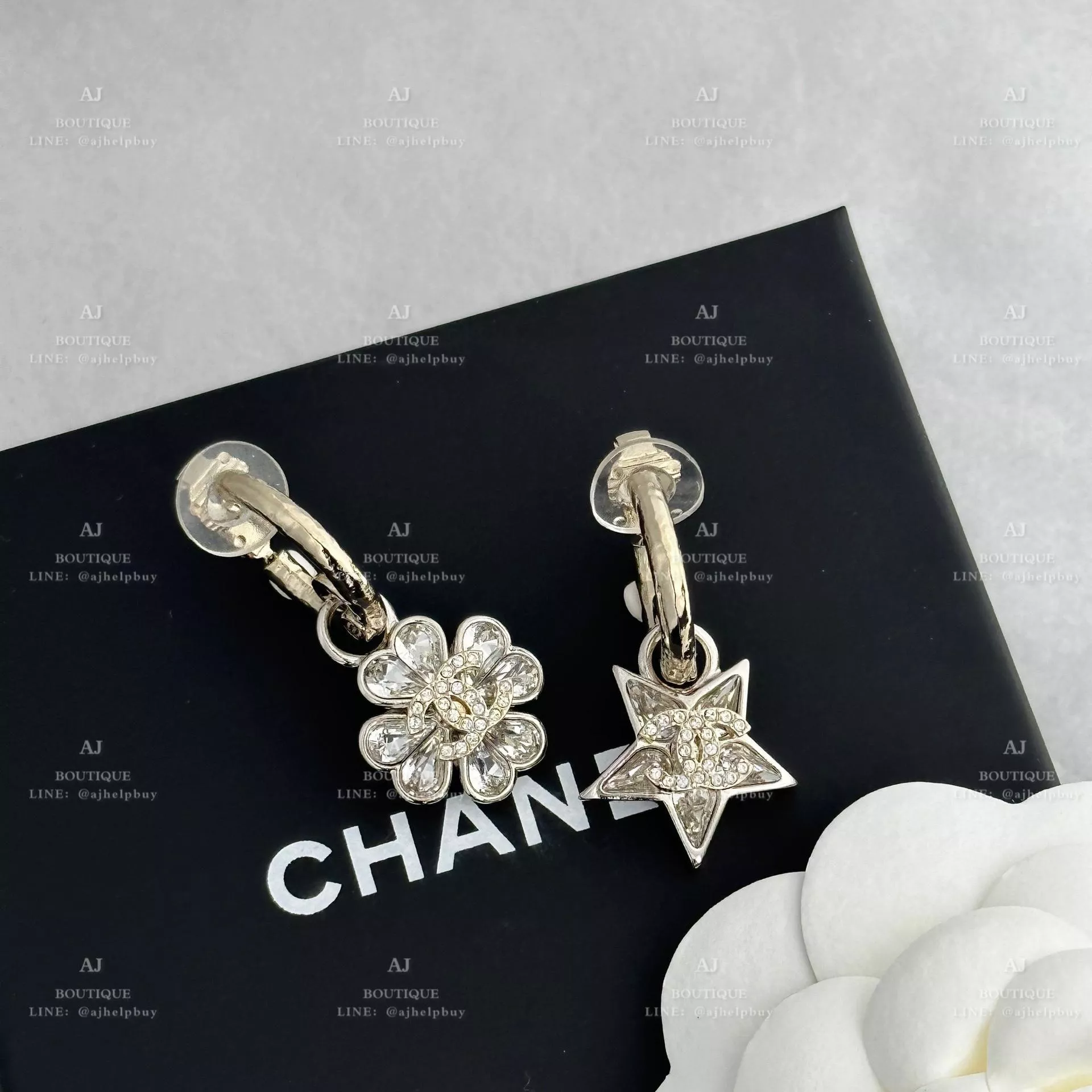 Chanel 夾式耳環 代購照片