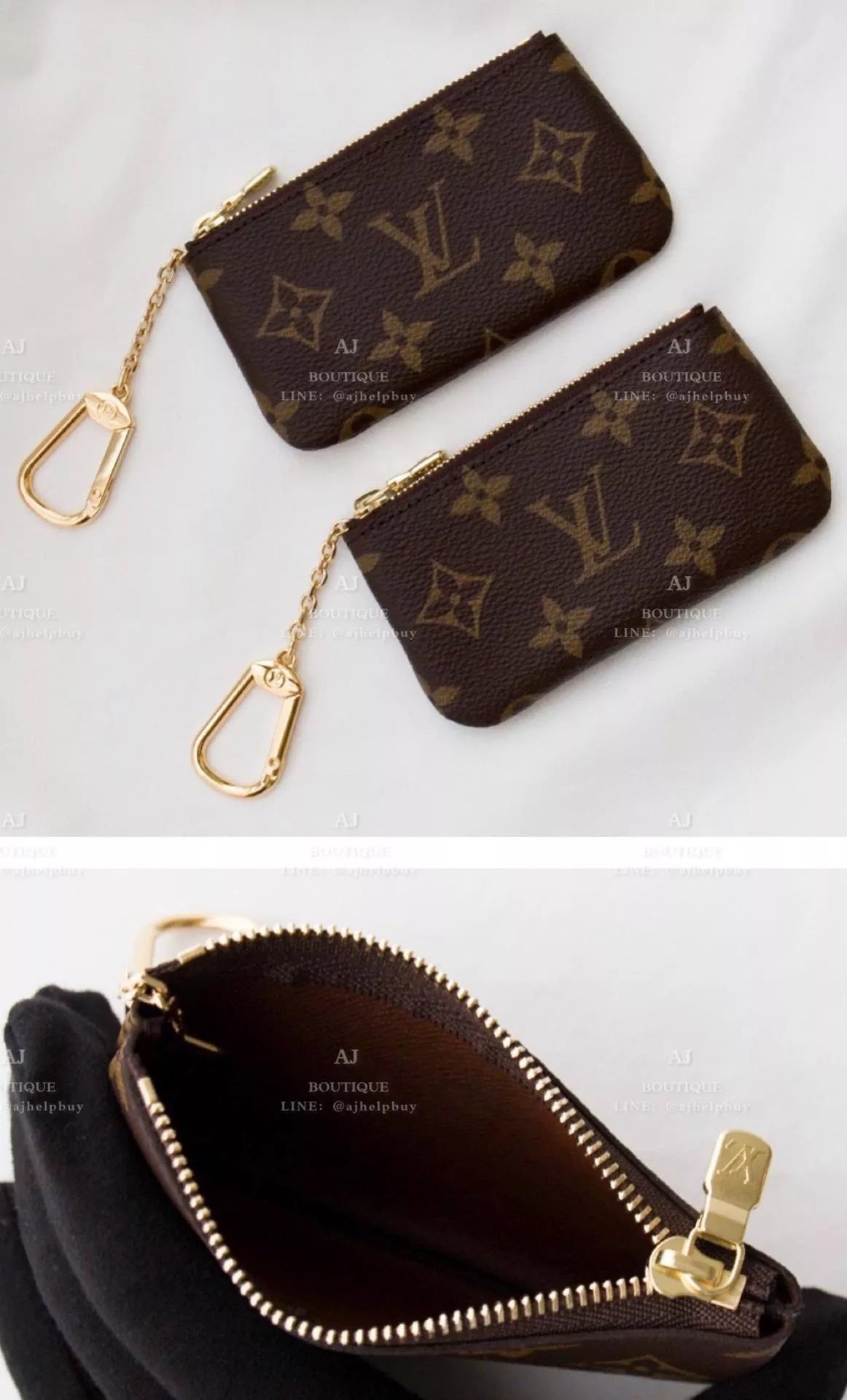 Lv Louis Vuitton 老花 鑰匙零錢包 M62650 代購照片