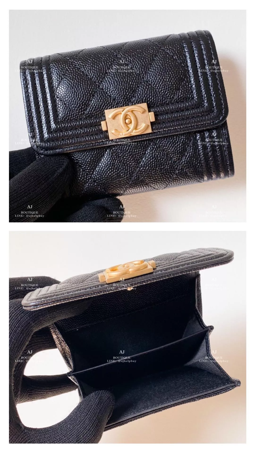 Chanel 雙層卡包 代購照片