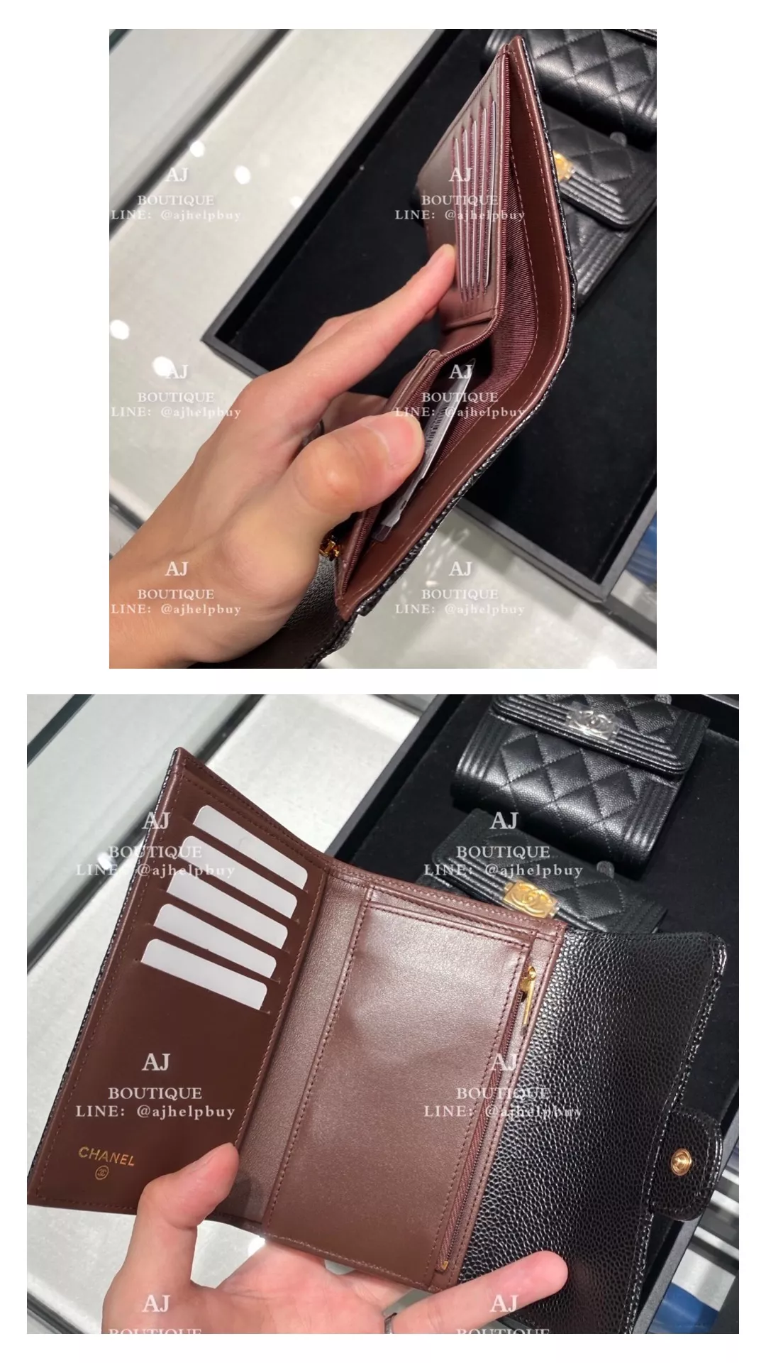 Chanel 三折中夾 代購照片2