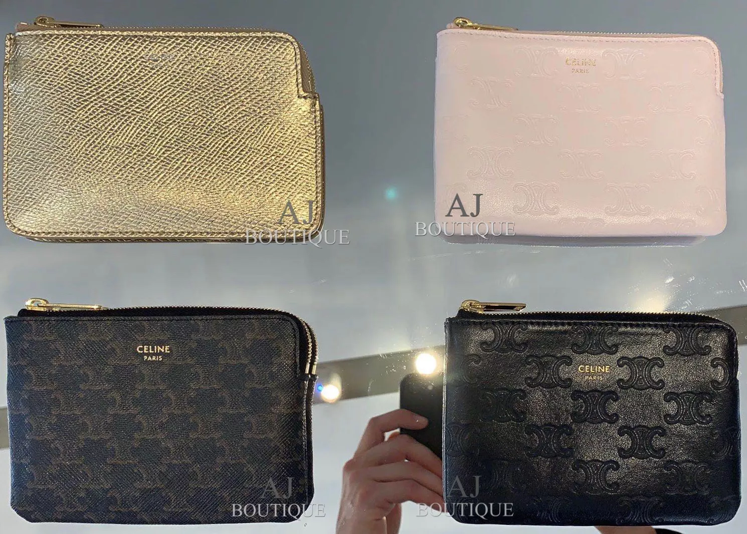 Celine 拉鍊零錢袋 代購照片