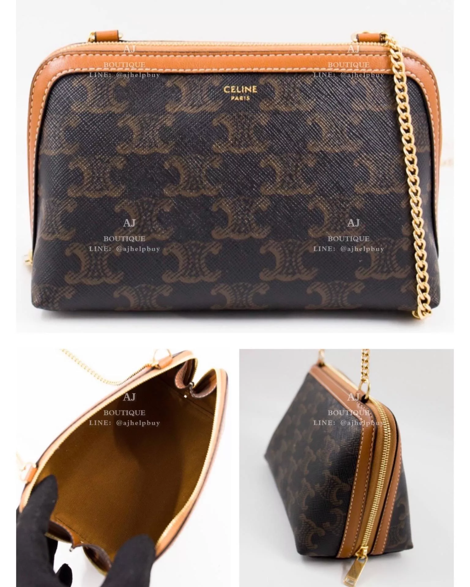 Celine 老花鍊包 代購照片