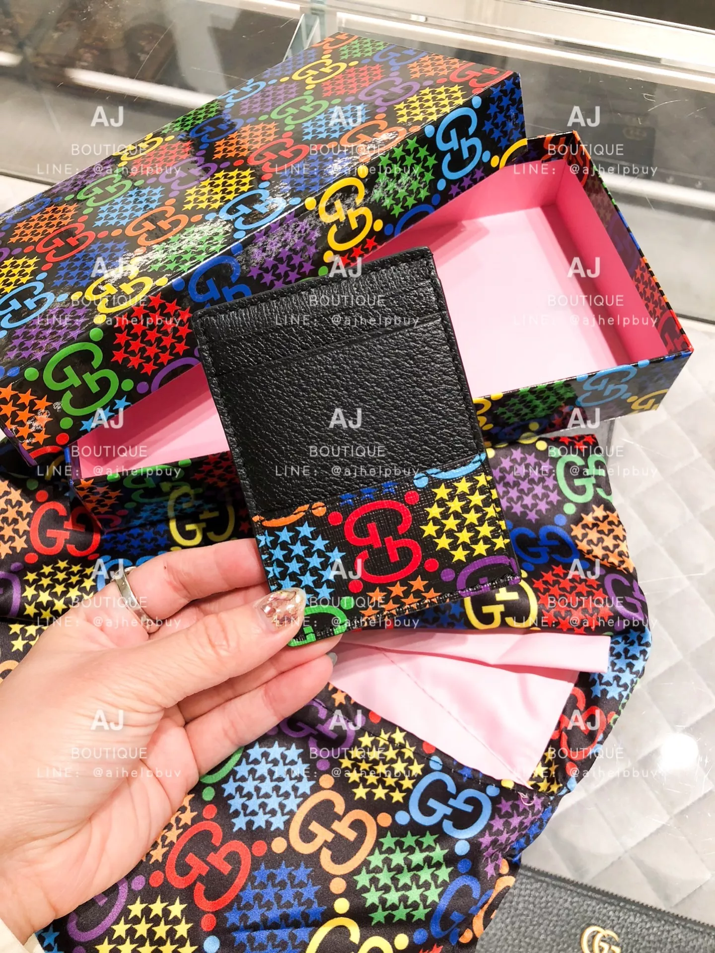 Gucci 實用卡包 魔幻跳跳糖系列 代購照片2