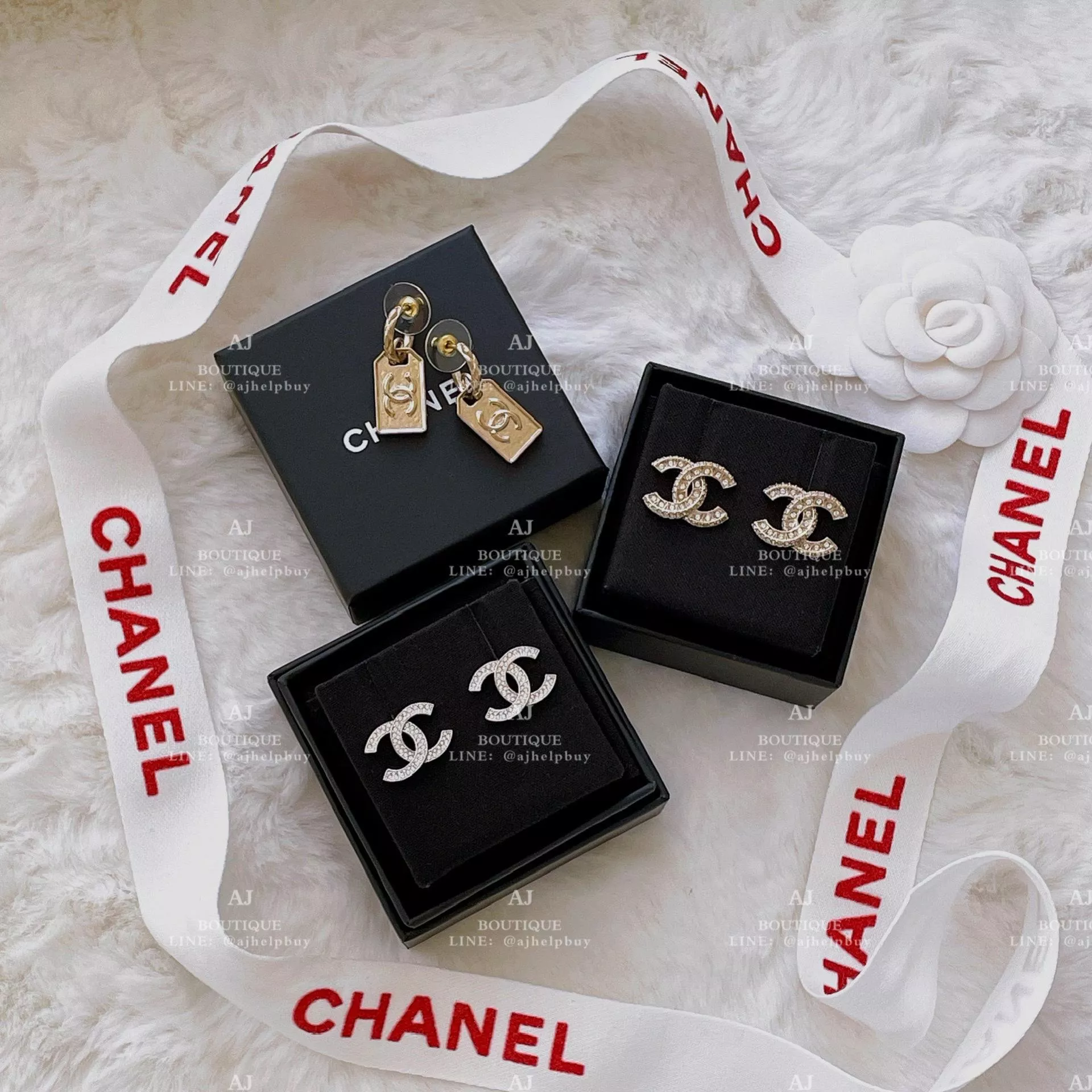 Chanel 針式耳環 代購照片
