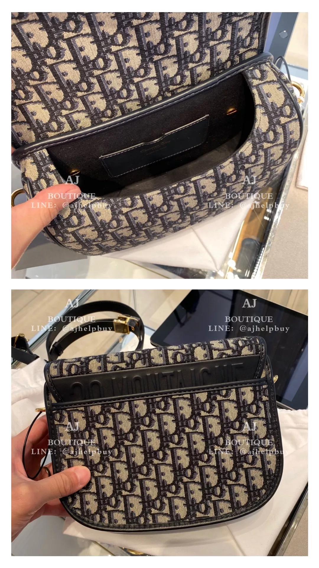 Dior 老花Bobby 中款 代購照片2