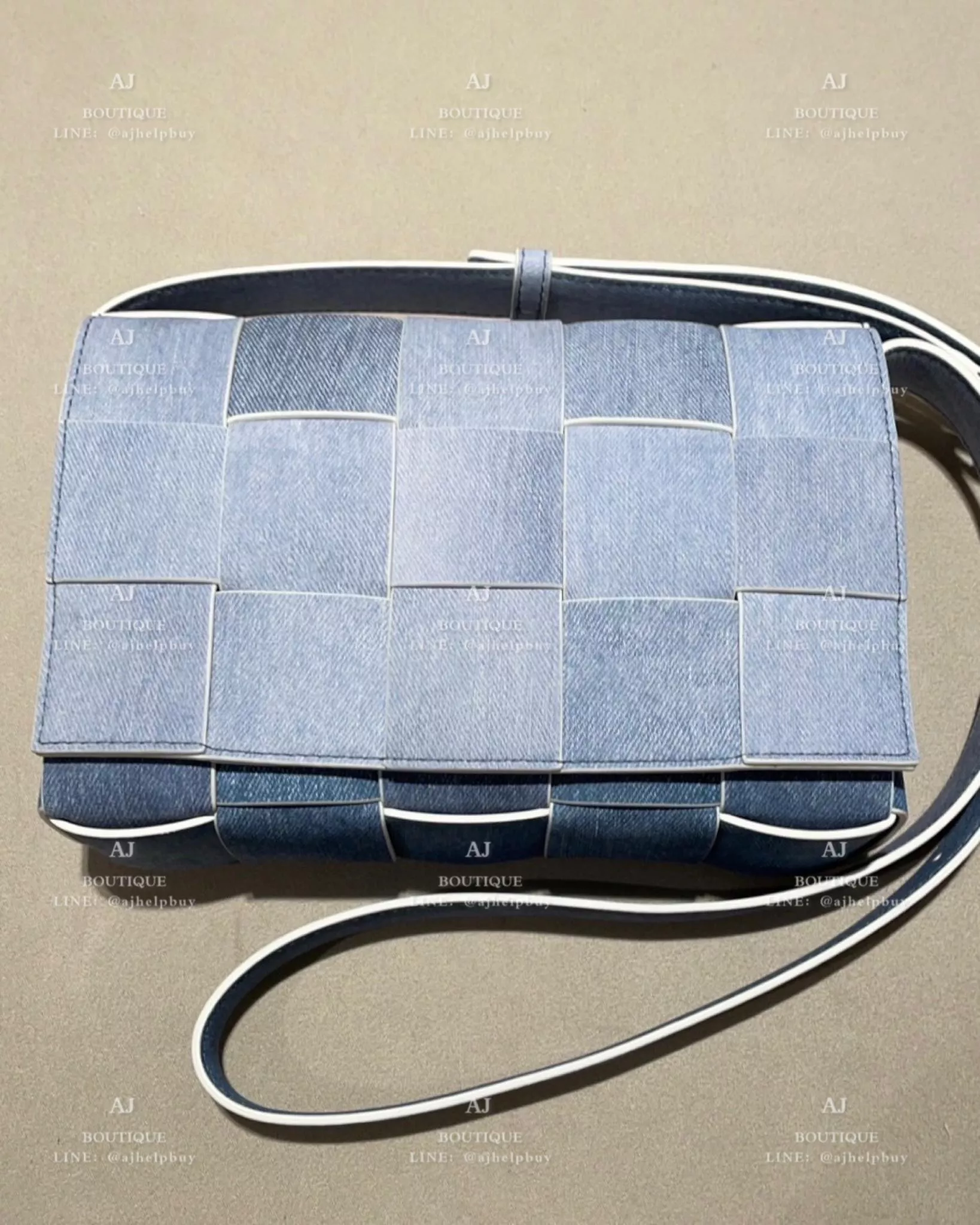 Bv Bottega Veneta Cassette 丹寧款 代購照片
