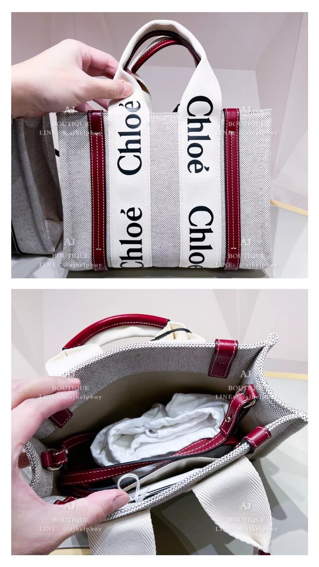 Chloe 背帶款小號托特包 新年限量款 代購照片