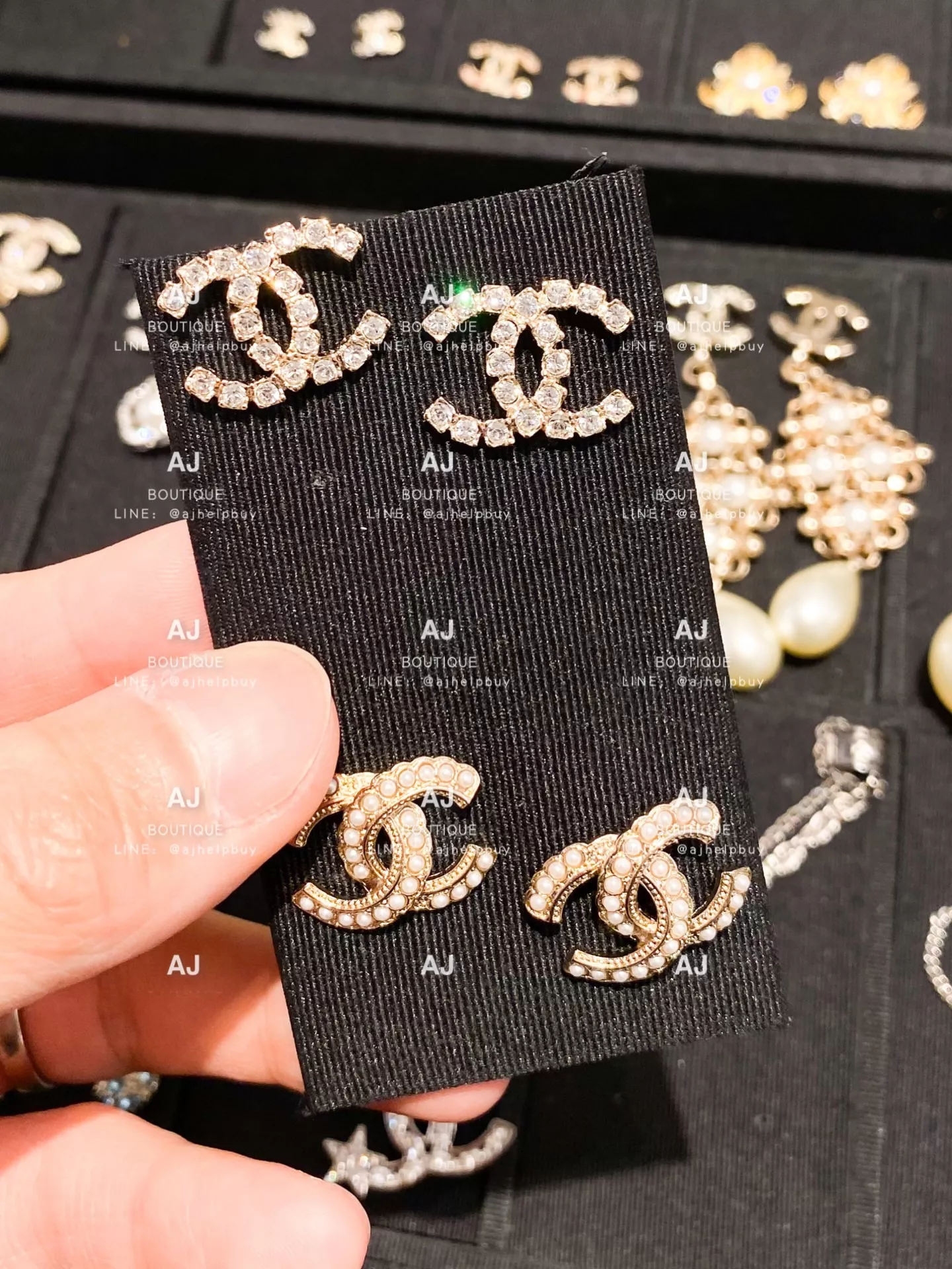 Chanel 針式耳環 代購照片