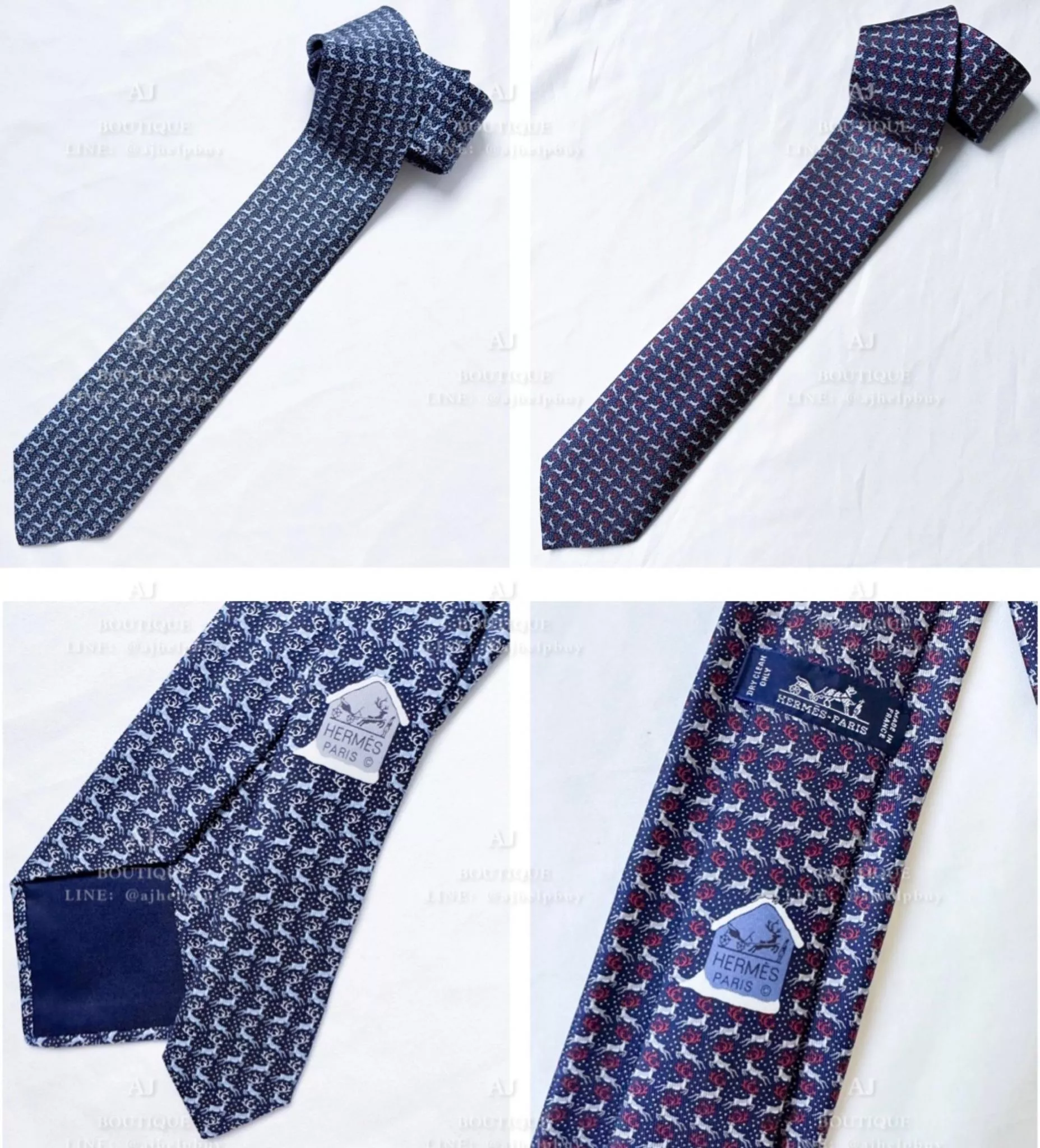 Hermes 聖誕限定限量領帶 8Cm 代購照片