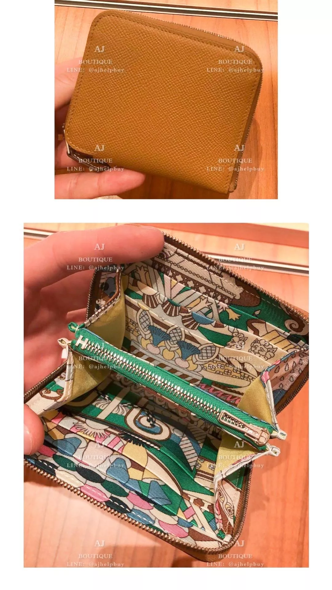 Hermes 絲巾短夾 代購照片