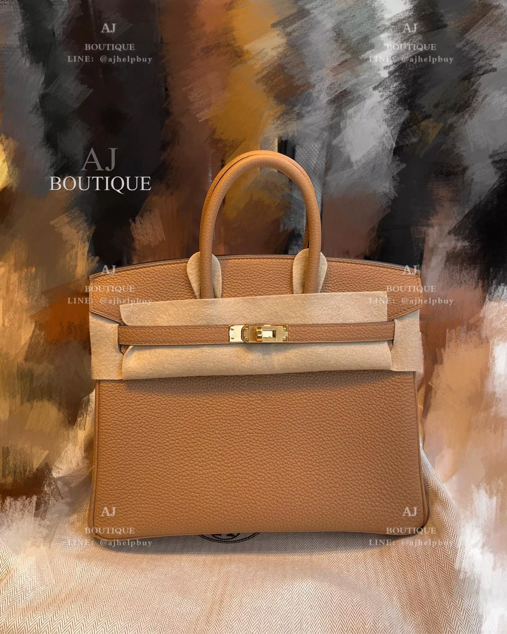 Hermes Birkin 25 金釦 代購照片