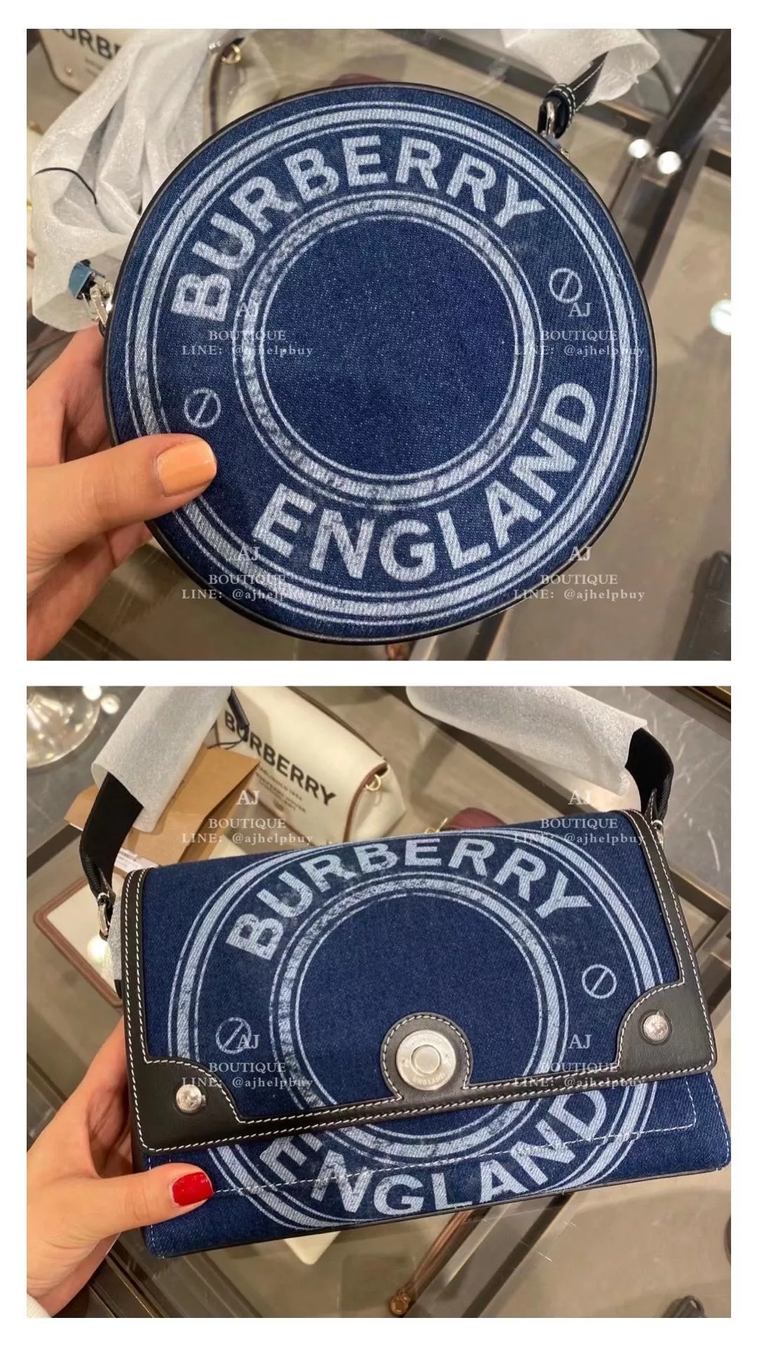 Burberry 丹寧春夏新款 代購照片