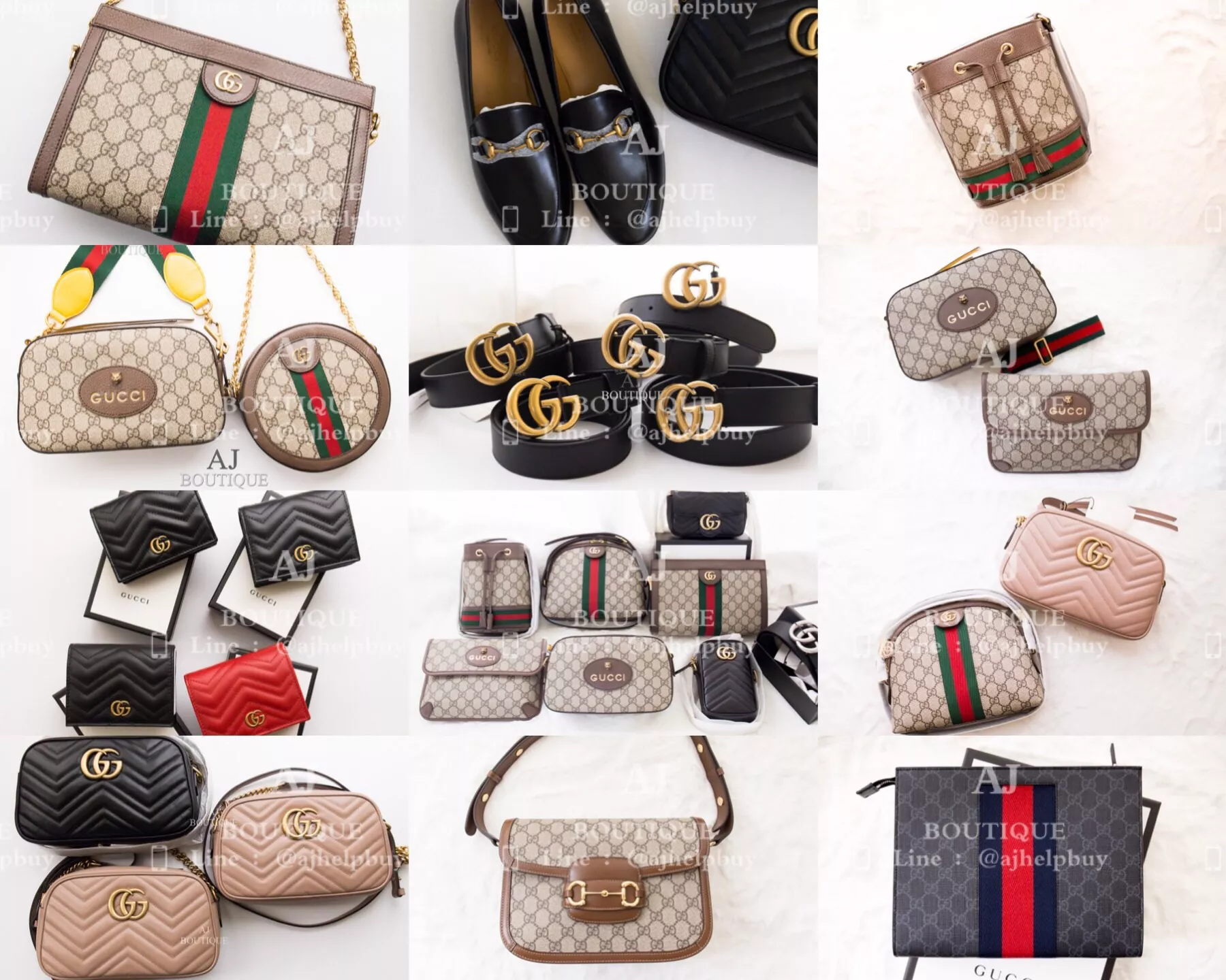 Gucci Before Raise Prices 漲價前的客訂 代購照片