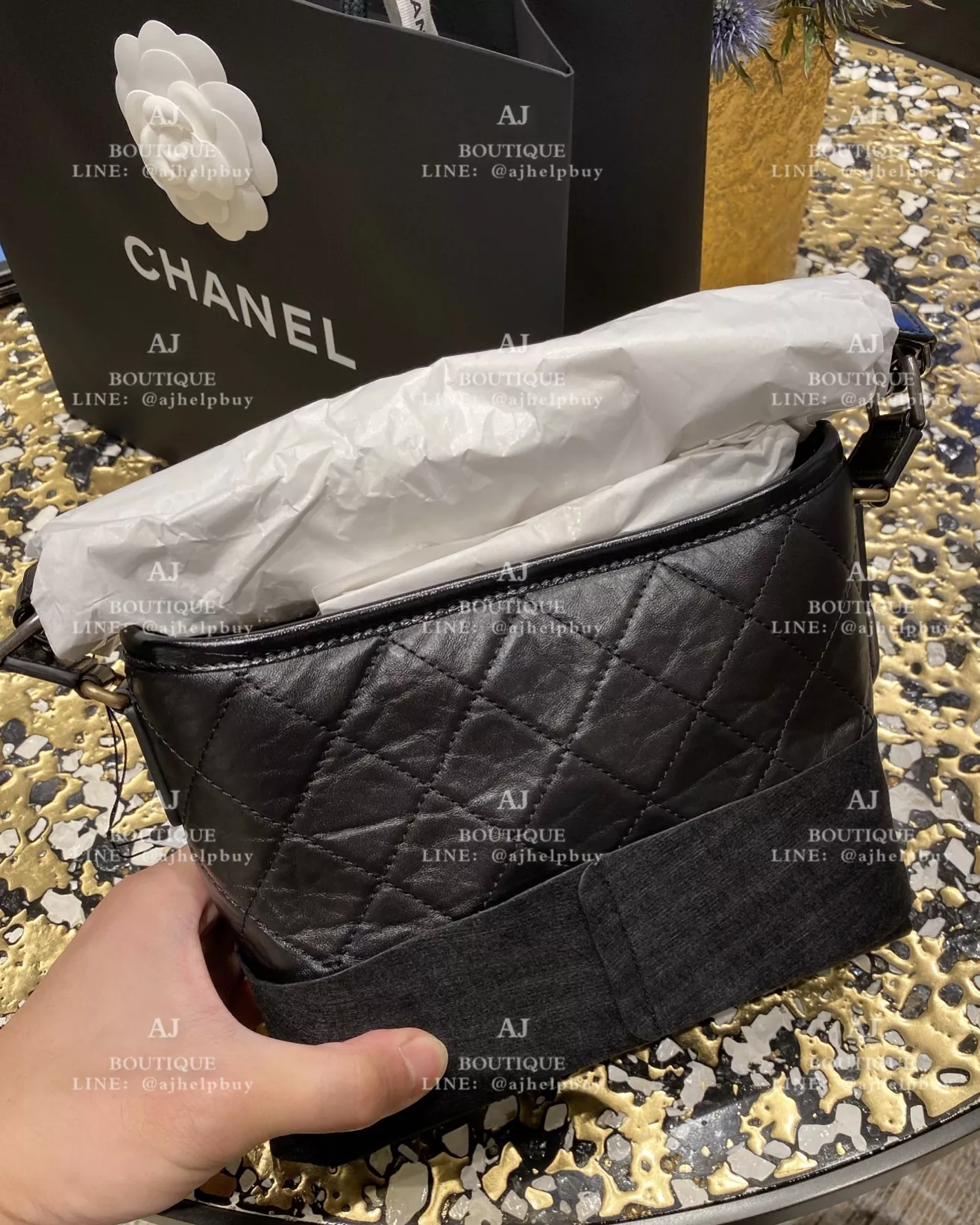 Chanel 流浪包小款 黑色 代購照片