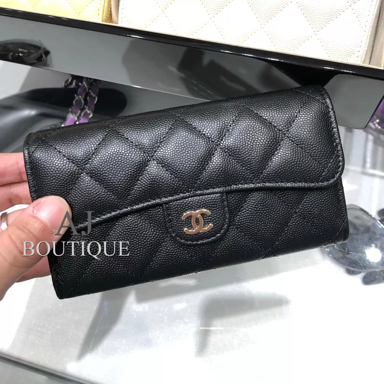 Chanel 經典中夾 代購照片