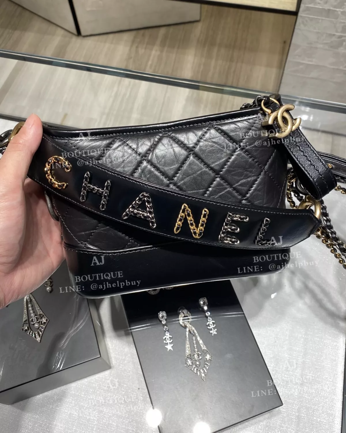 Chanel 新款流浪包 小款黑色 代購照片