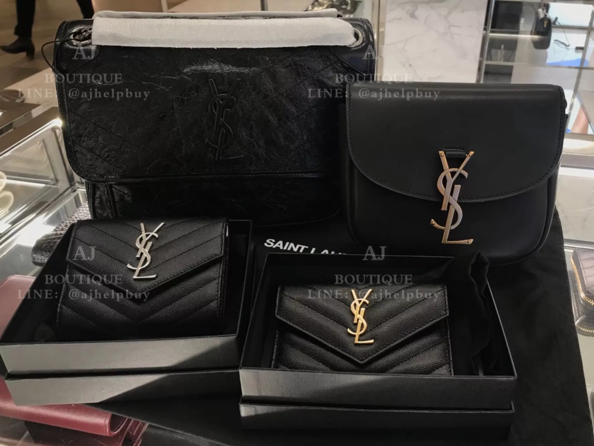 Ysl Saint Laurent Bags Wallets 代購照片