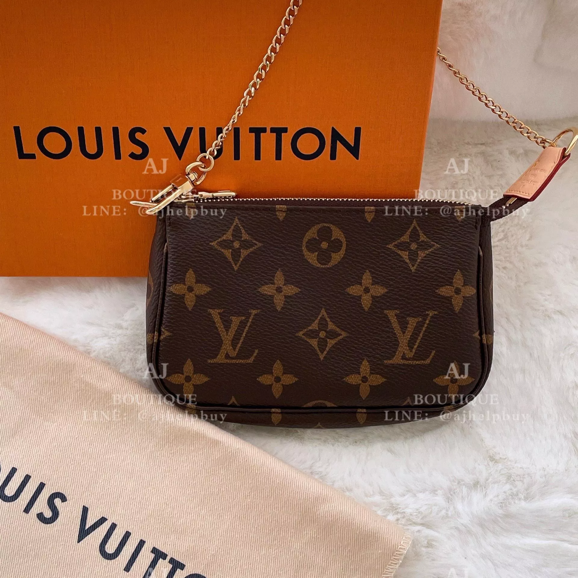 Lv Louis Vuitton 迷你麻將包 代購照片