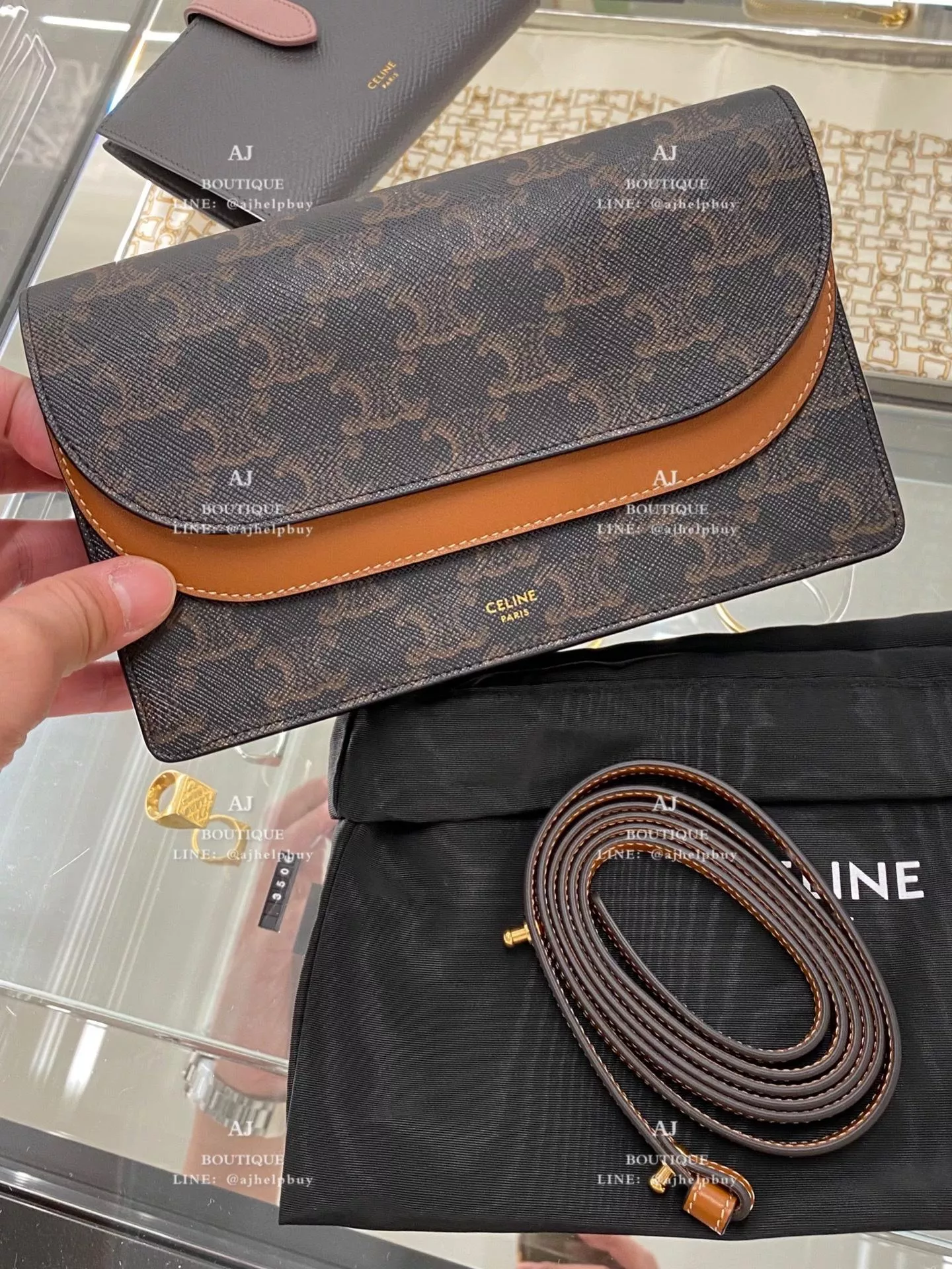 Celine 老花肩背包 客訂分享 代購照片